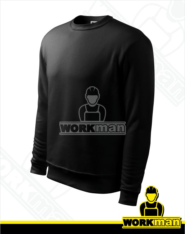 Pánska mikina ESSENTIAL Malfini čierna