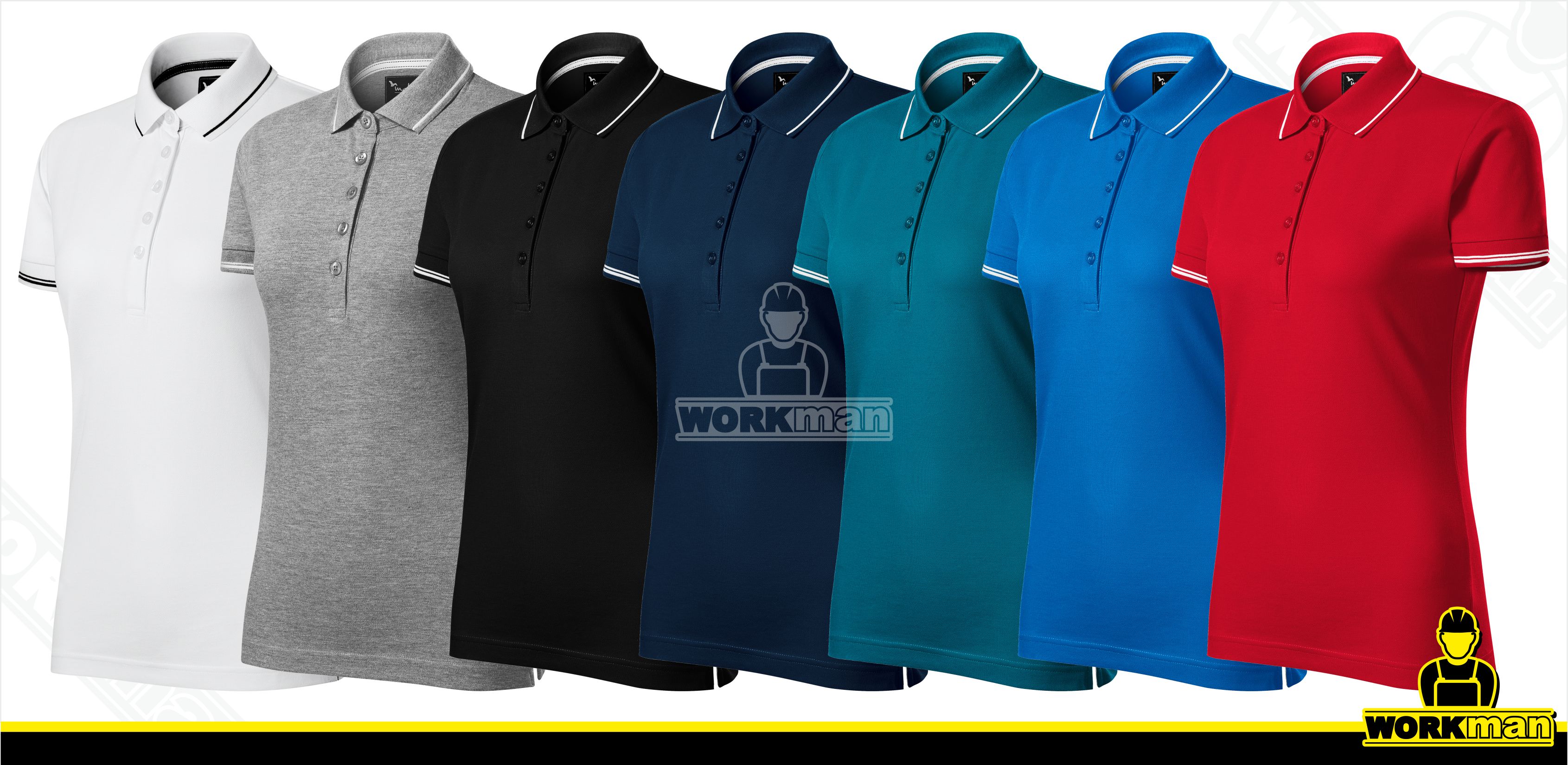 Dámska polokošeľa PERFECTION PLAIN Malfini Premium