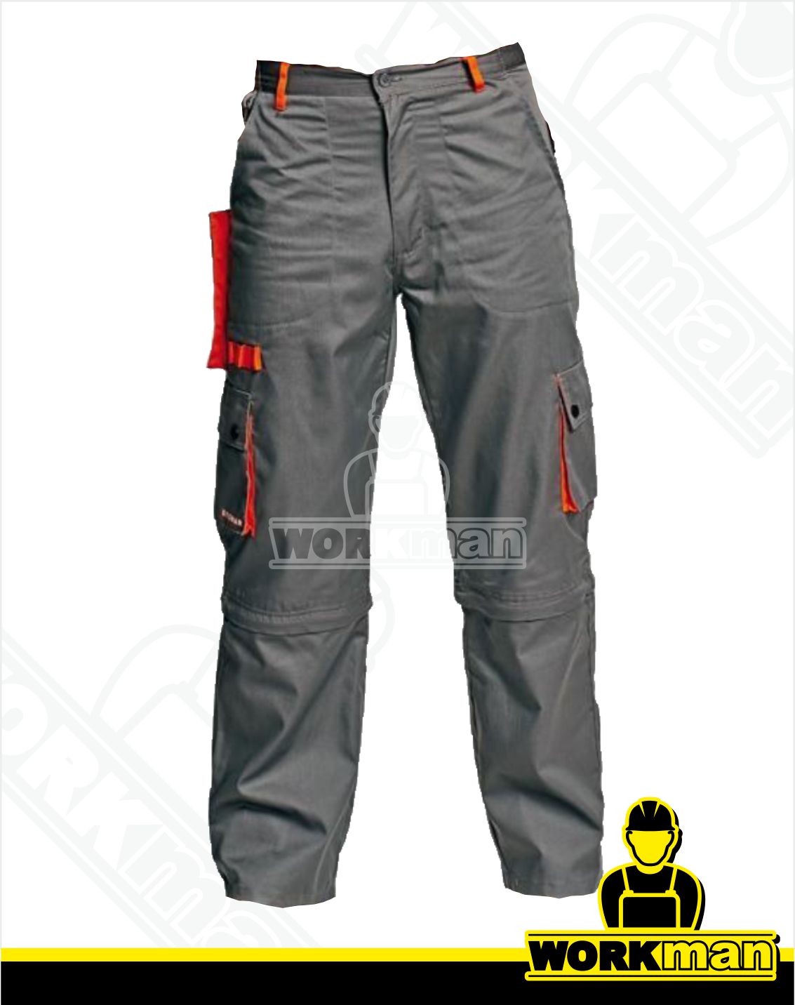 Montérkové nohavice DESMAN do pása Červa