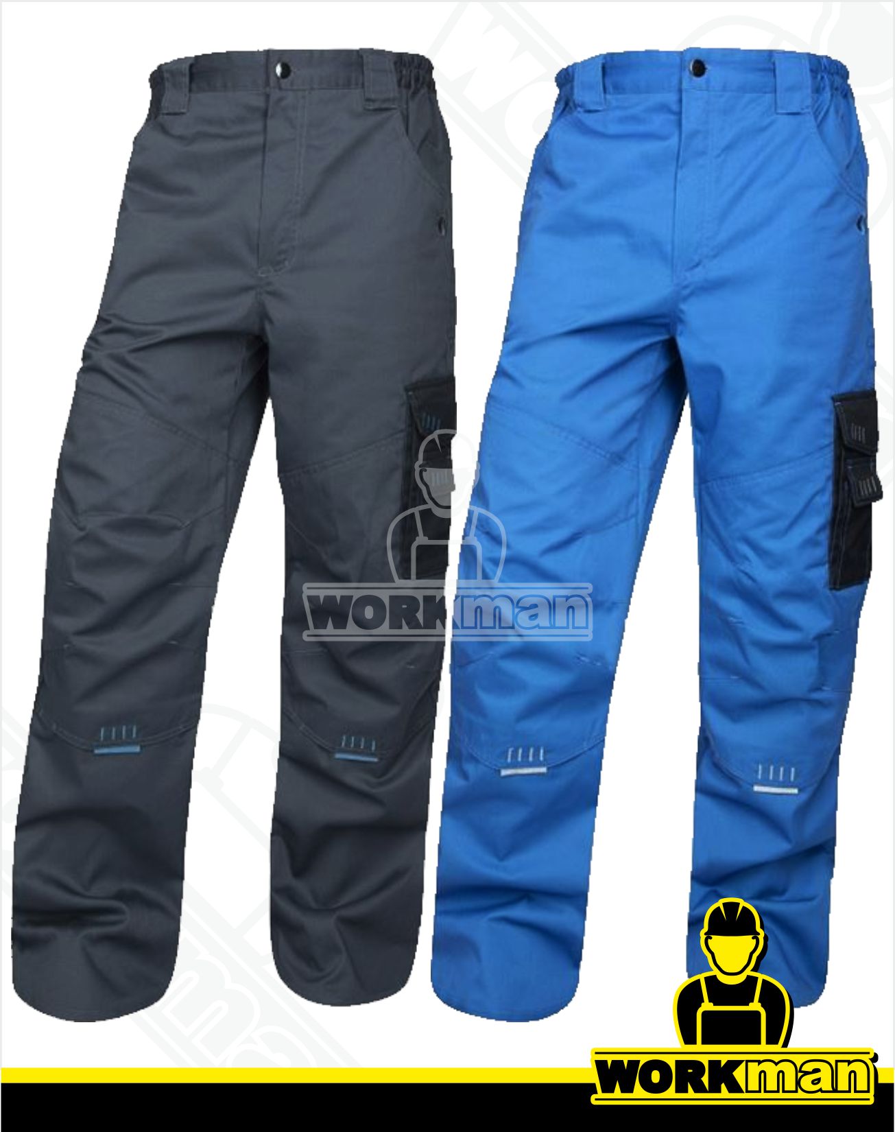 Predĺžené montérkové nohavice 4TECH 02 do pása Ardon