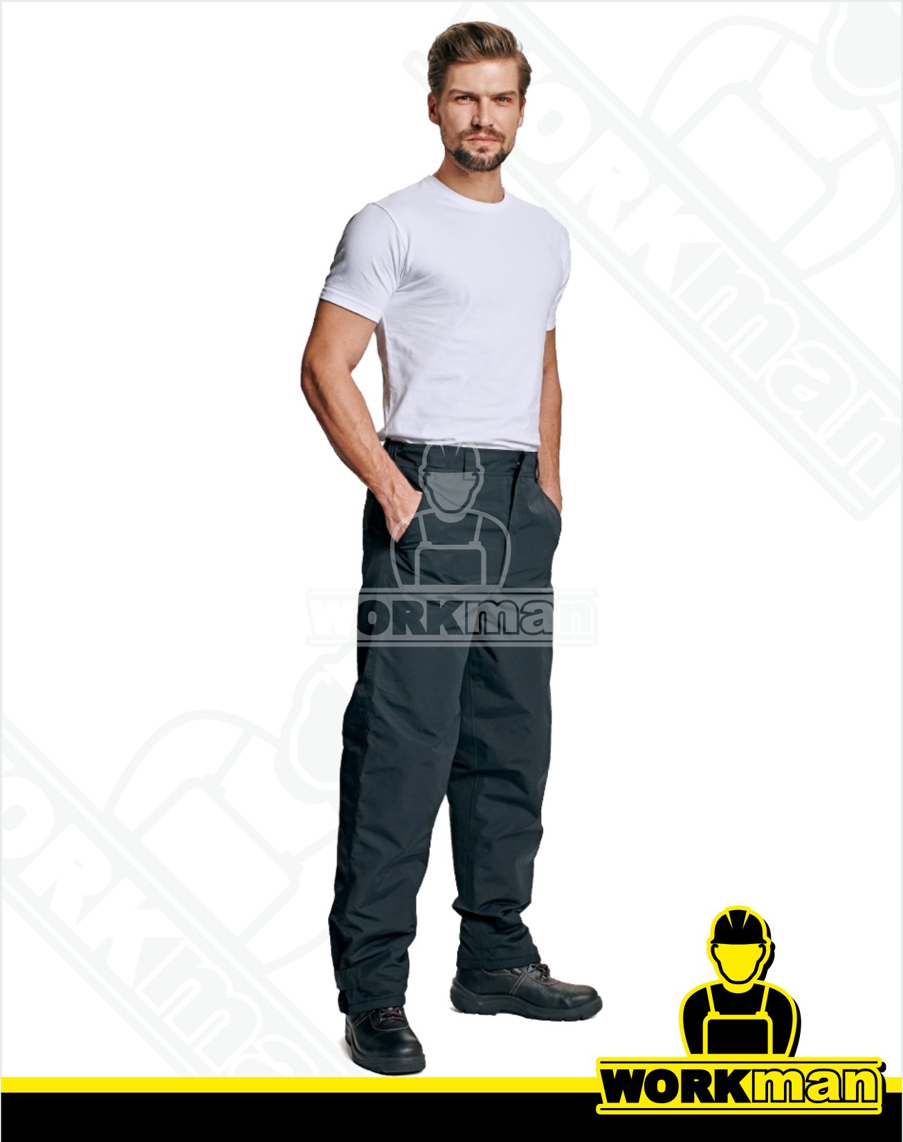 Zateplené pracovné nohavice RODD Červa