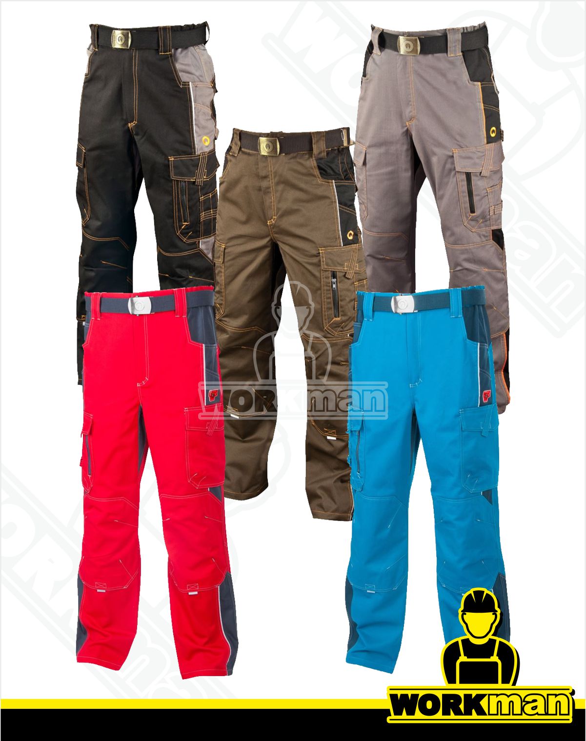 Montérkové nohavice VISION 02 do pása Ardon