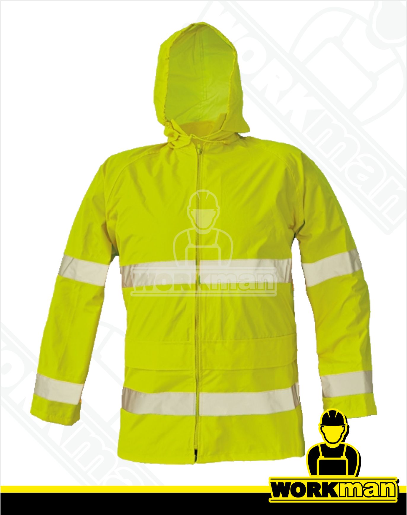 Nepremokavá reflexná bunda GORDON Červa