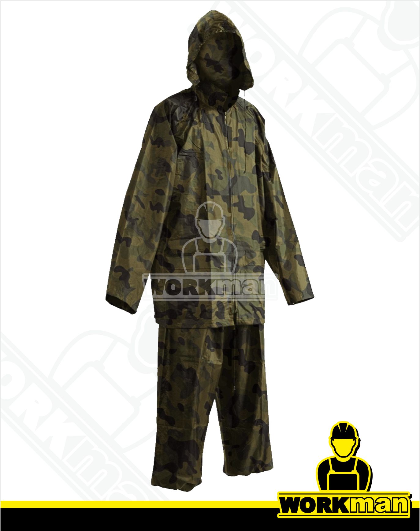 Nepremokavý maskáčový oblek CARINA Červa