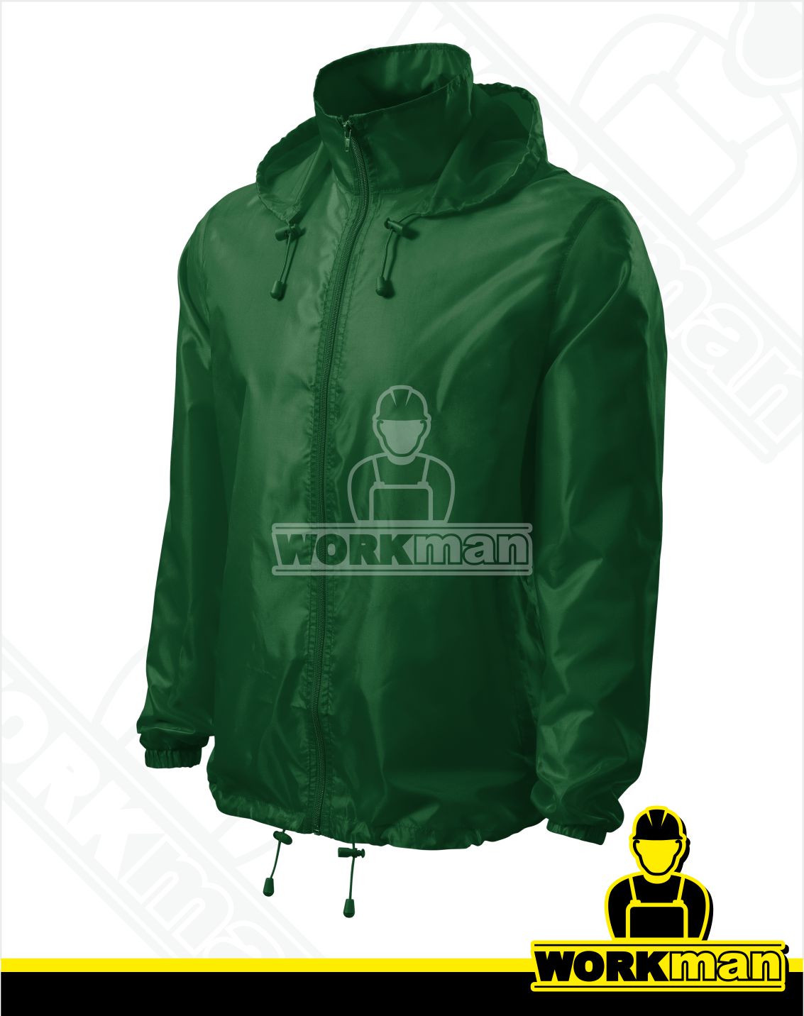 Unisex vetruodolná vetrovka WINDY Malfini fľaškovozelená