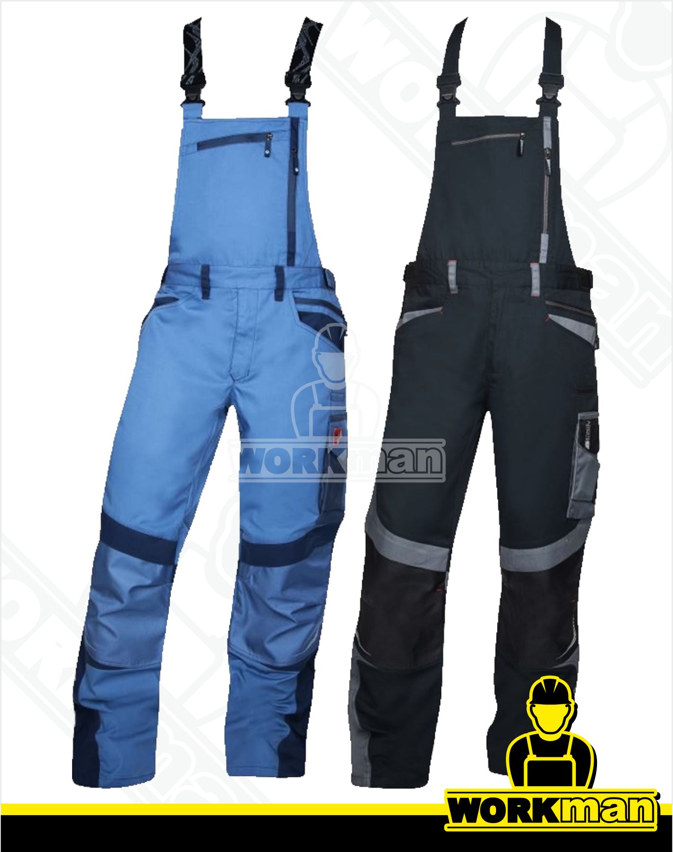 Montérkové nohavice R8ED 03 s náprsenkou Ardon