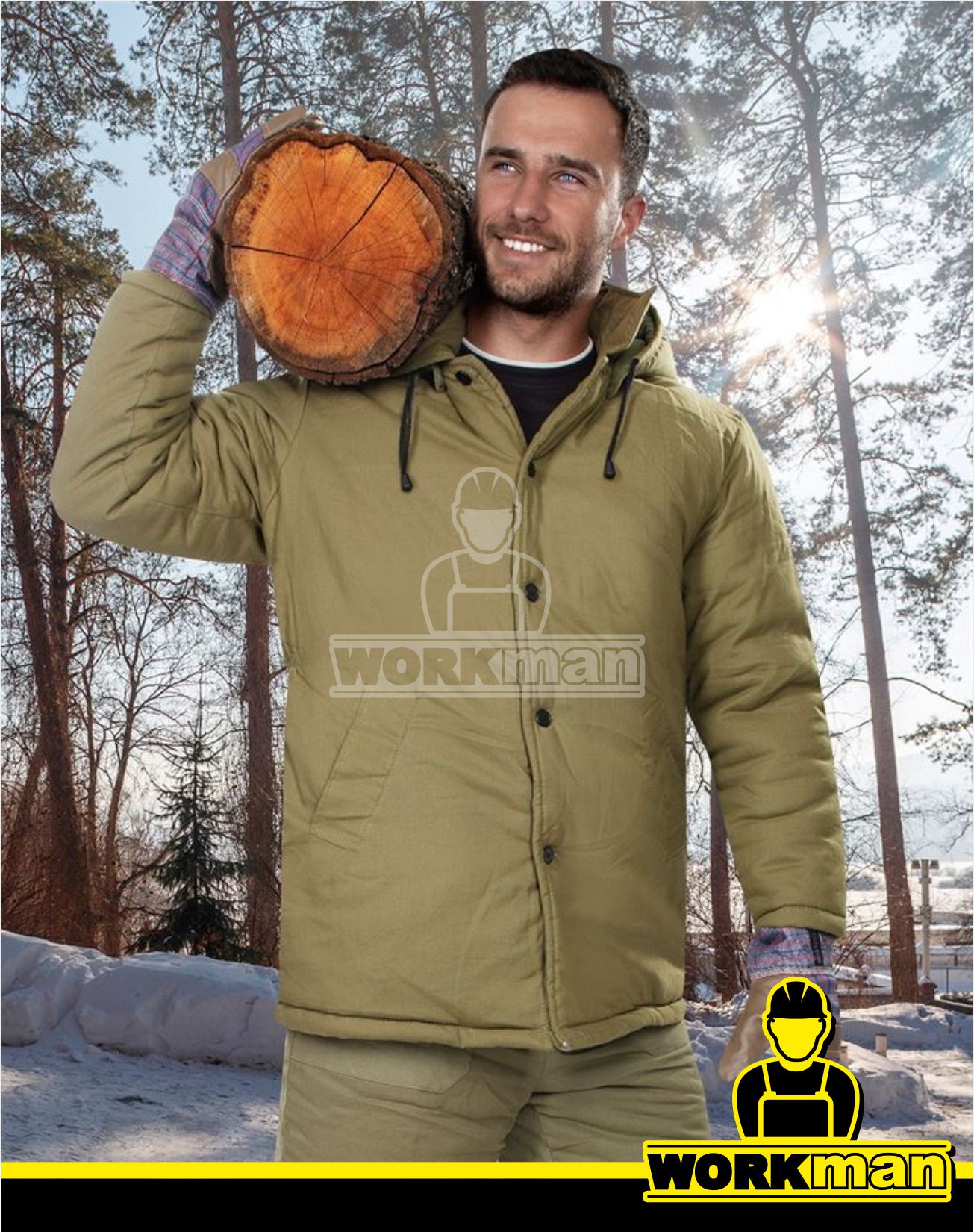 Zateplený vatovaný kabát NICOLAS Ardon