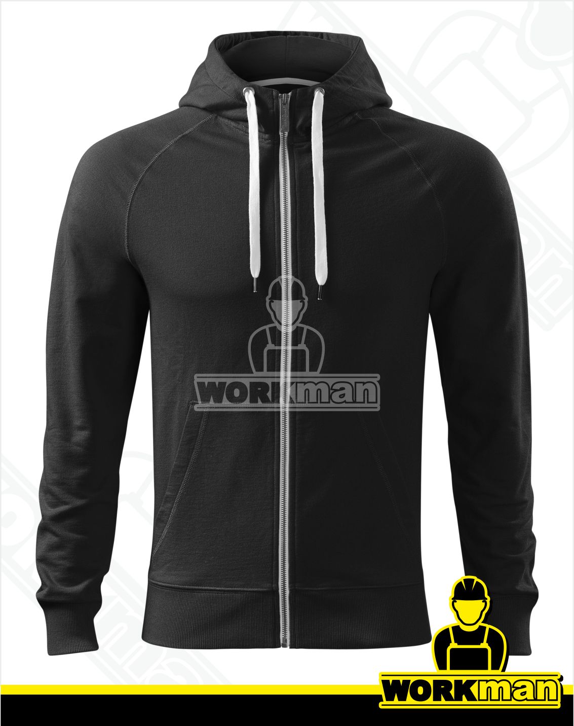 Pánska mikina VOYAGE Malfini Premium čierna