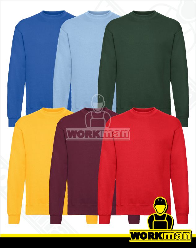 Pánská mikina CLASSIC SET-IN SWEAT Fruit of the Loom