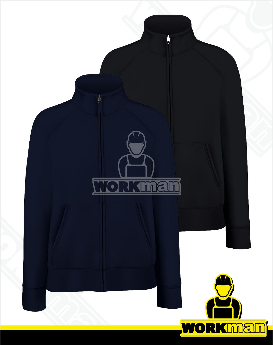 Dámská mikina LADY-FIT PREMIUM SWEAT JACKET Fruit of the Loom