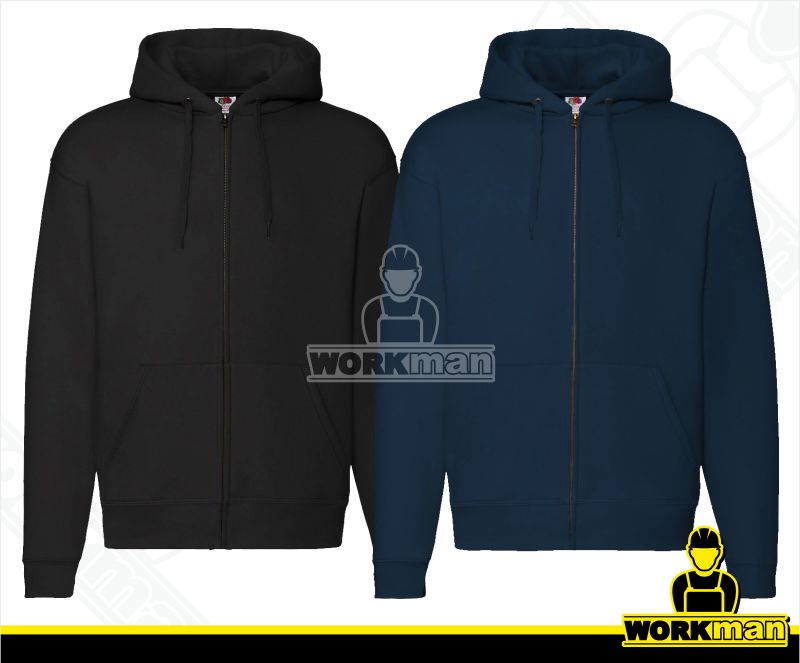 Pánska mikina s kapucňou PREMIUM HOODED SWEAT JACKET Fruit of the Loom