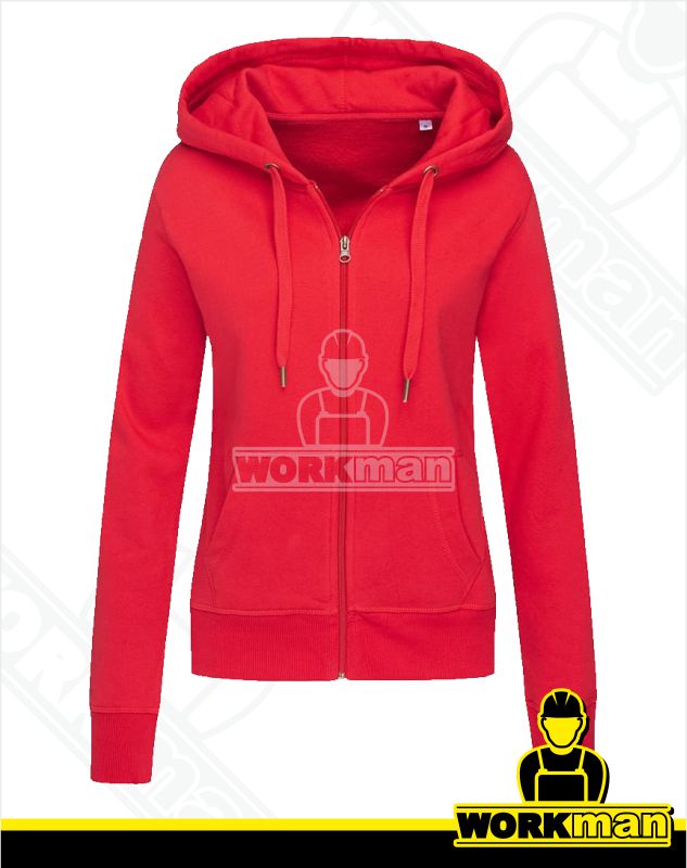 Dámská mikina s kapucňou a zipsom ACTIVE Stedman 