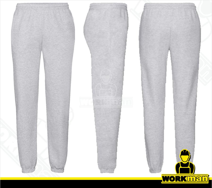 Pánske tepláky CLASSIC ELASTICATED CUFF JOG PANTS Fruit of the Loom