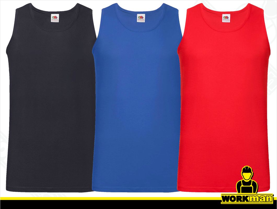 Pánske tielko ATHLETIC VEST Fruit of the Loom