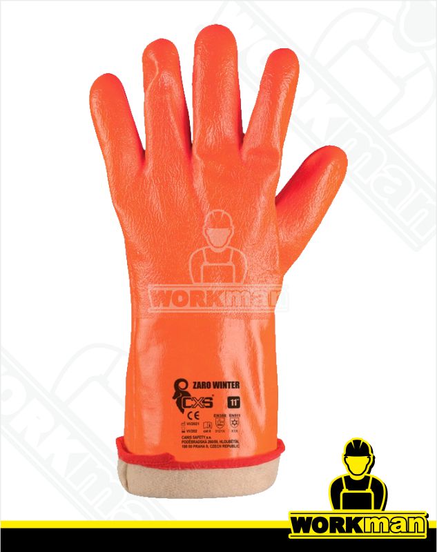 Zateplené máčané rukavice ZARO WINTER Cxs