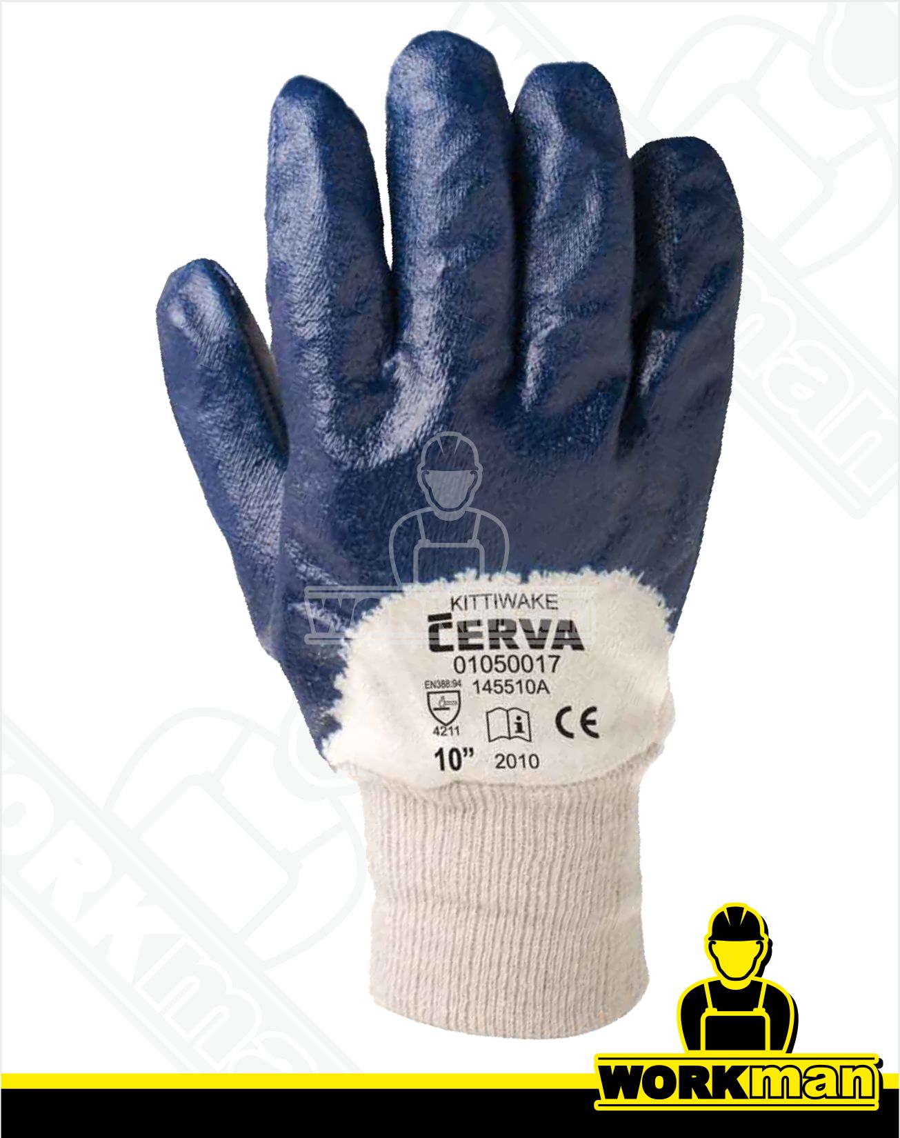 Povrstvené rukavice KITTIWAKE Červa