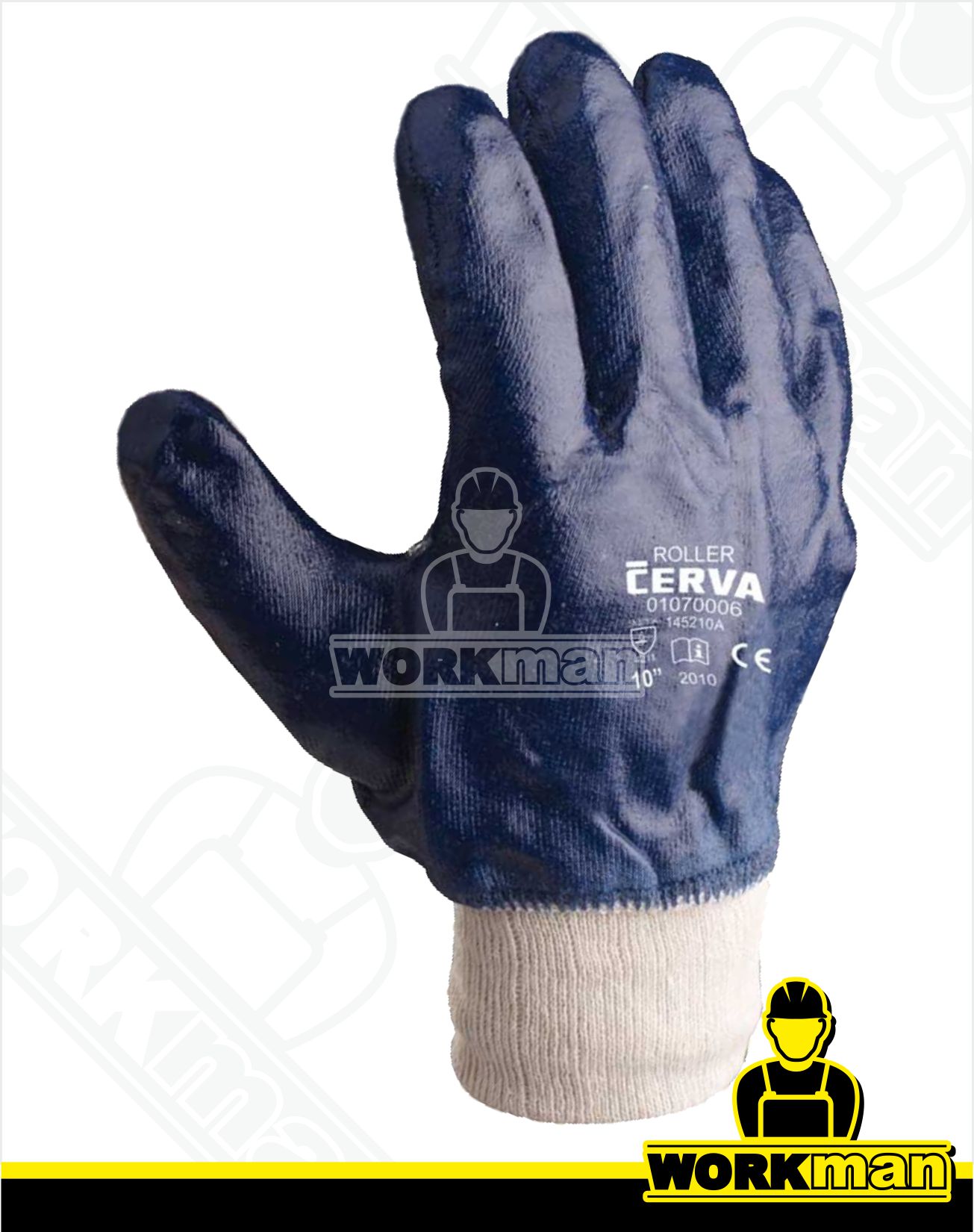 Povrstvené rukavice ROLLER Červa