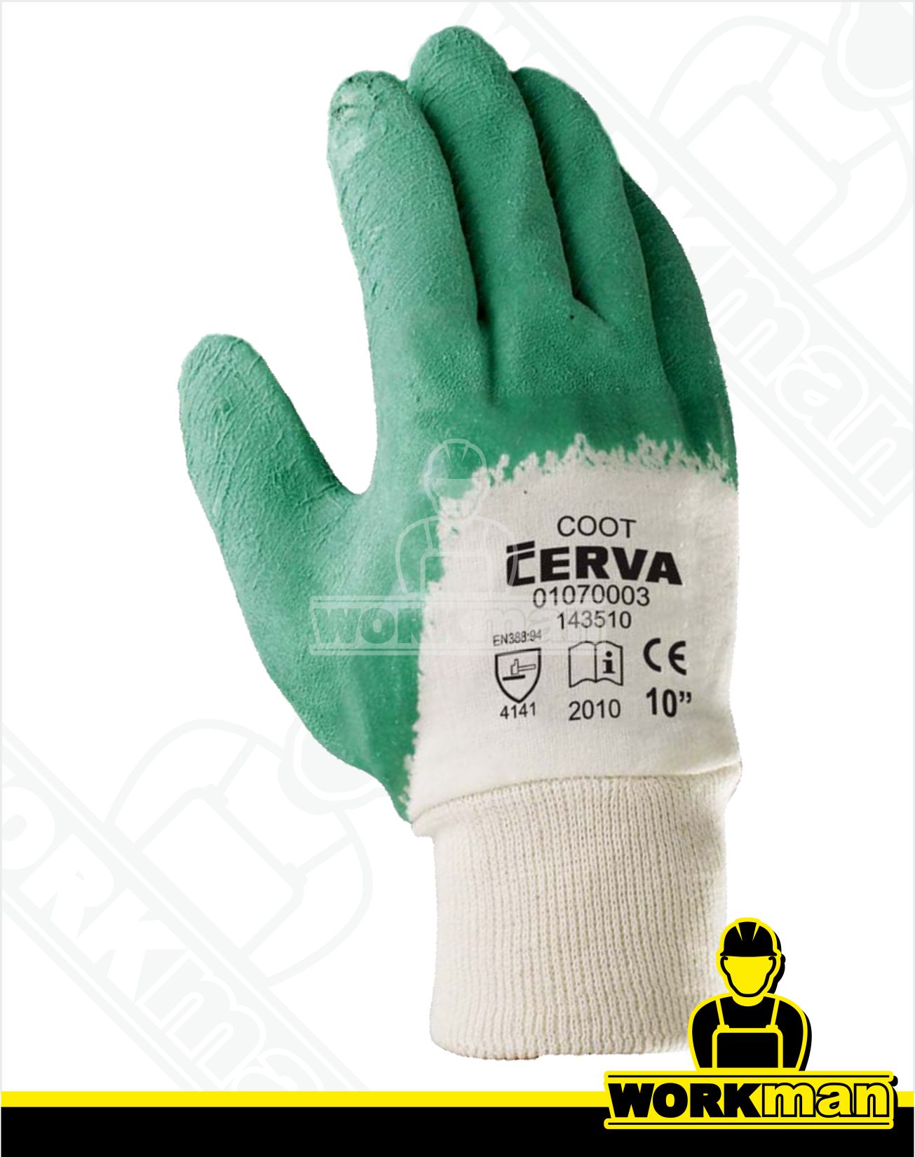 Povrstvené pracovné rukavice COOT Červa