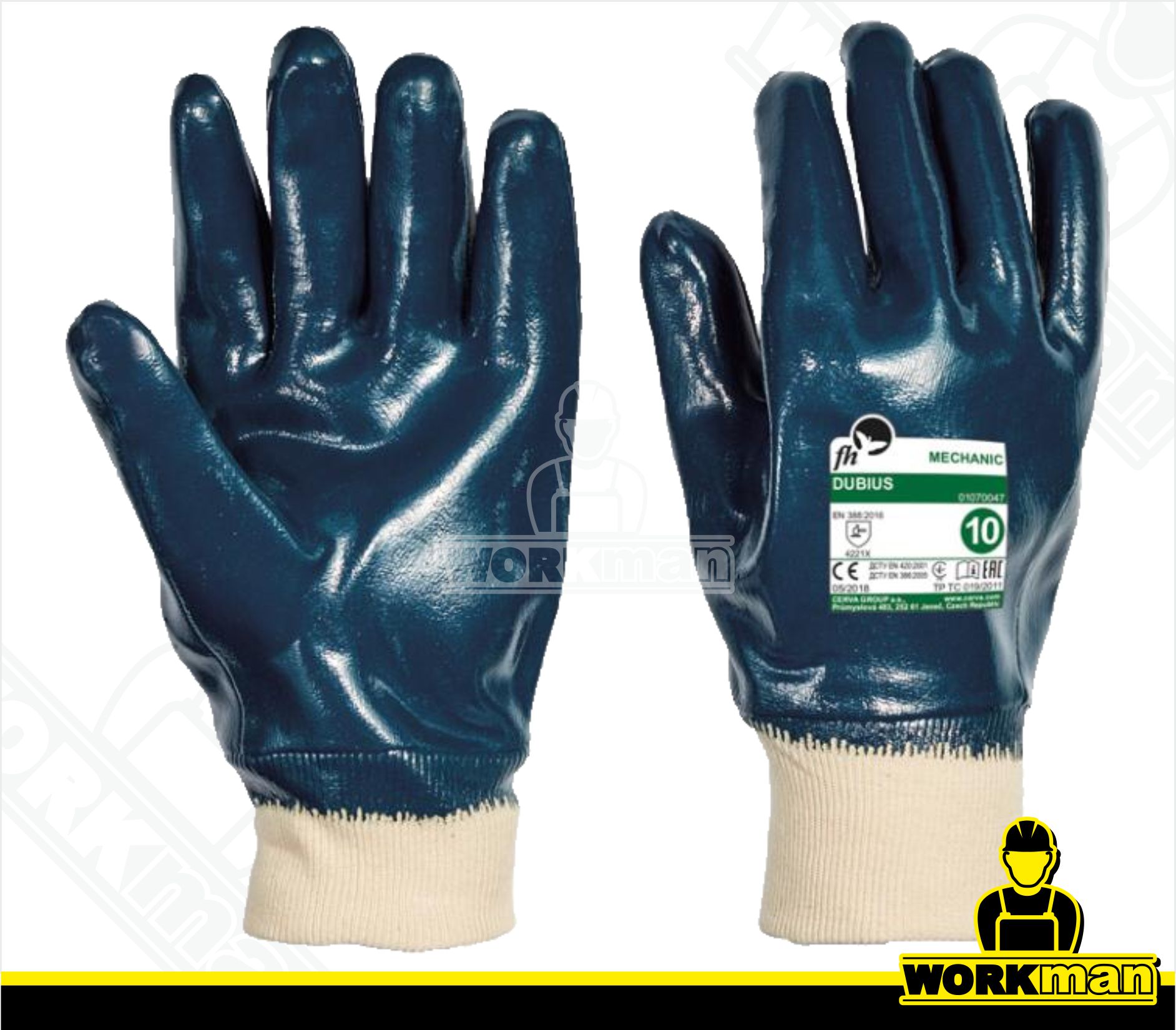 Povrstvené rukavice DUBIUS FreeHand