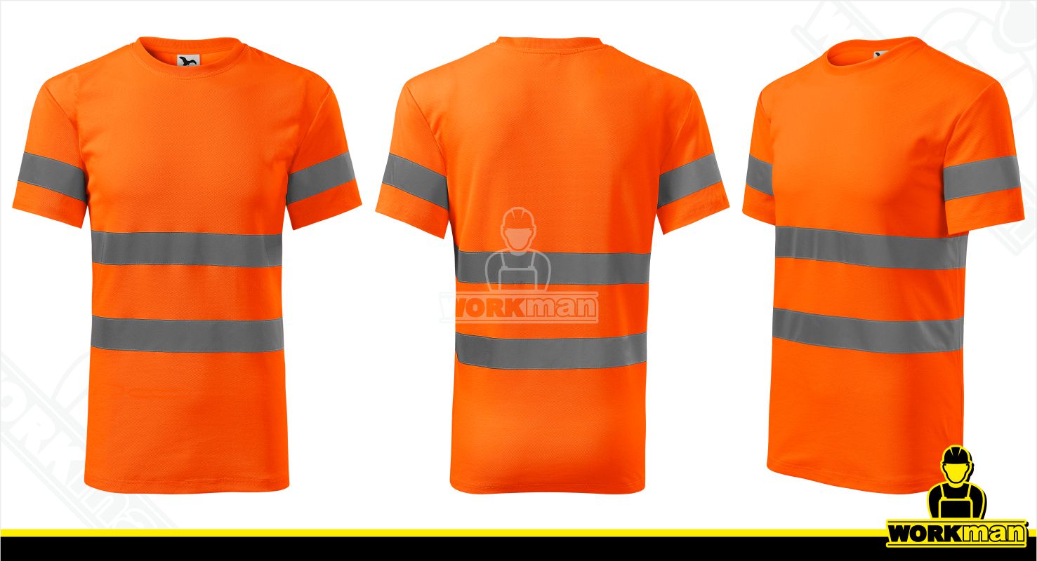 Reflexné polobavlnené tričko PROTECT 1V9 Rimeck