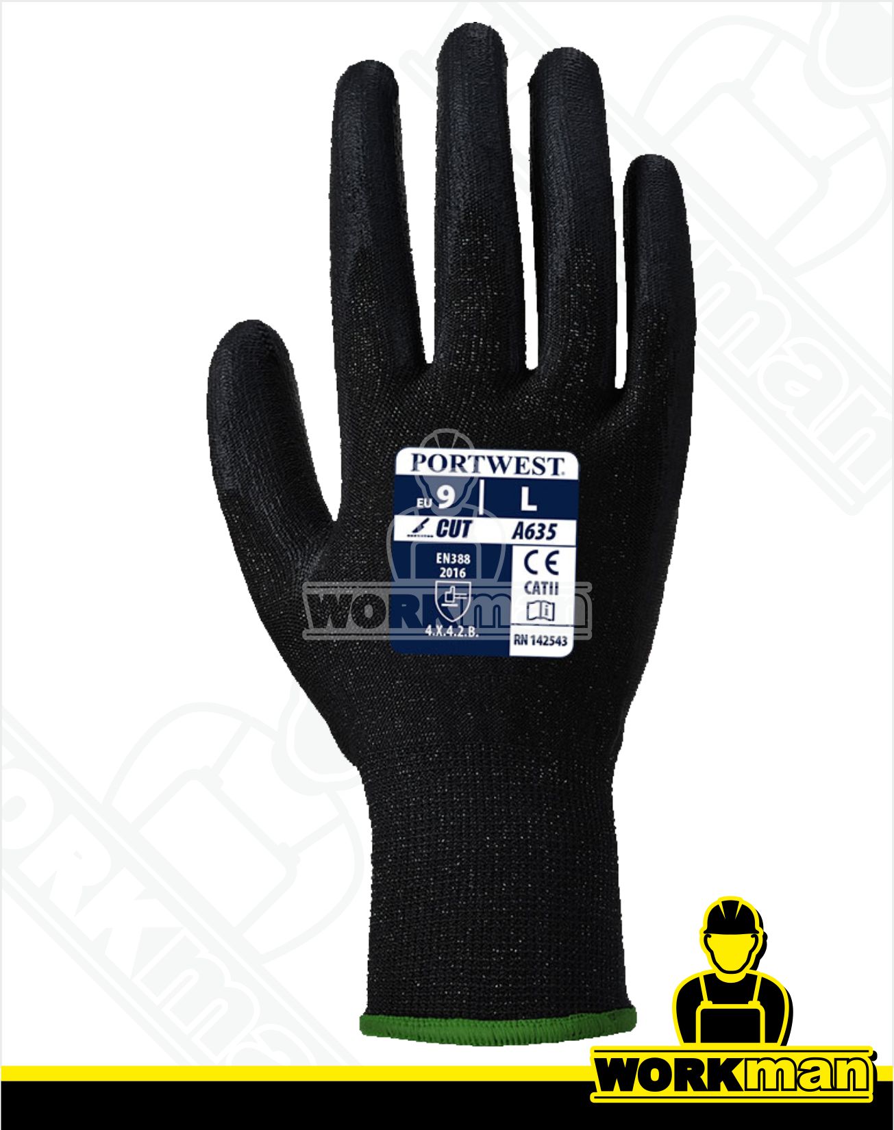 Protiporezné rukavice A635 ECO-CUT 3 Portwest -