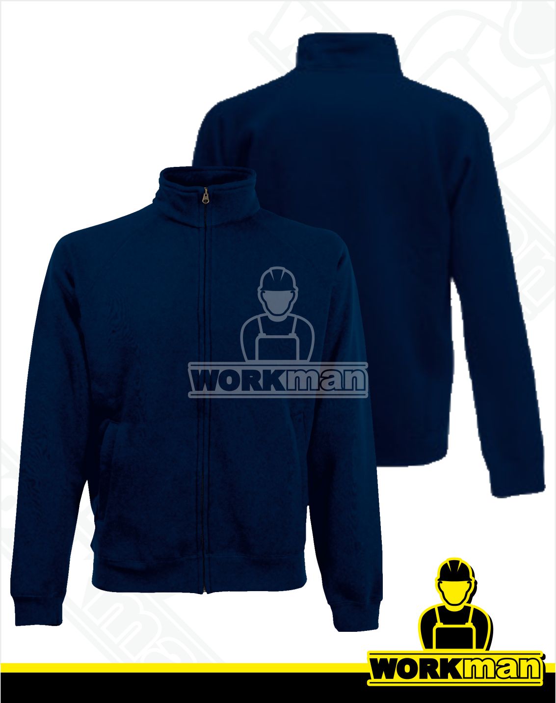 Pánska mikina PREMIUM SWEAT JACKET Fruit of the Loom