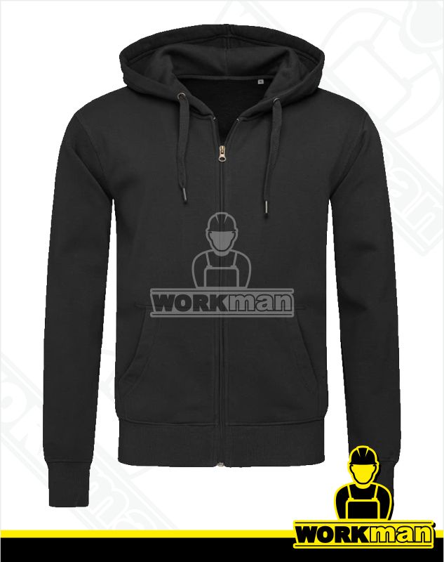 Pánska mikina s kapucňou a zipsom ACTIVE Stedman