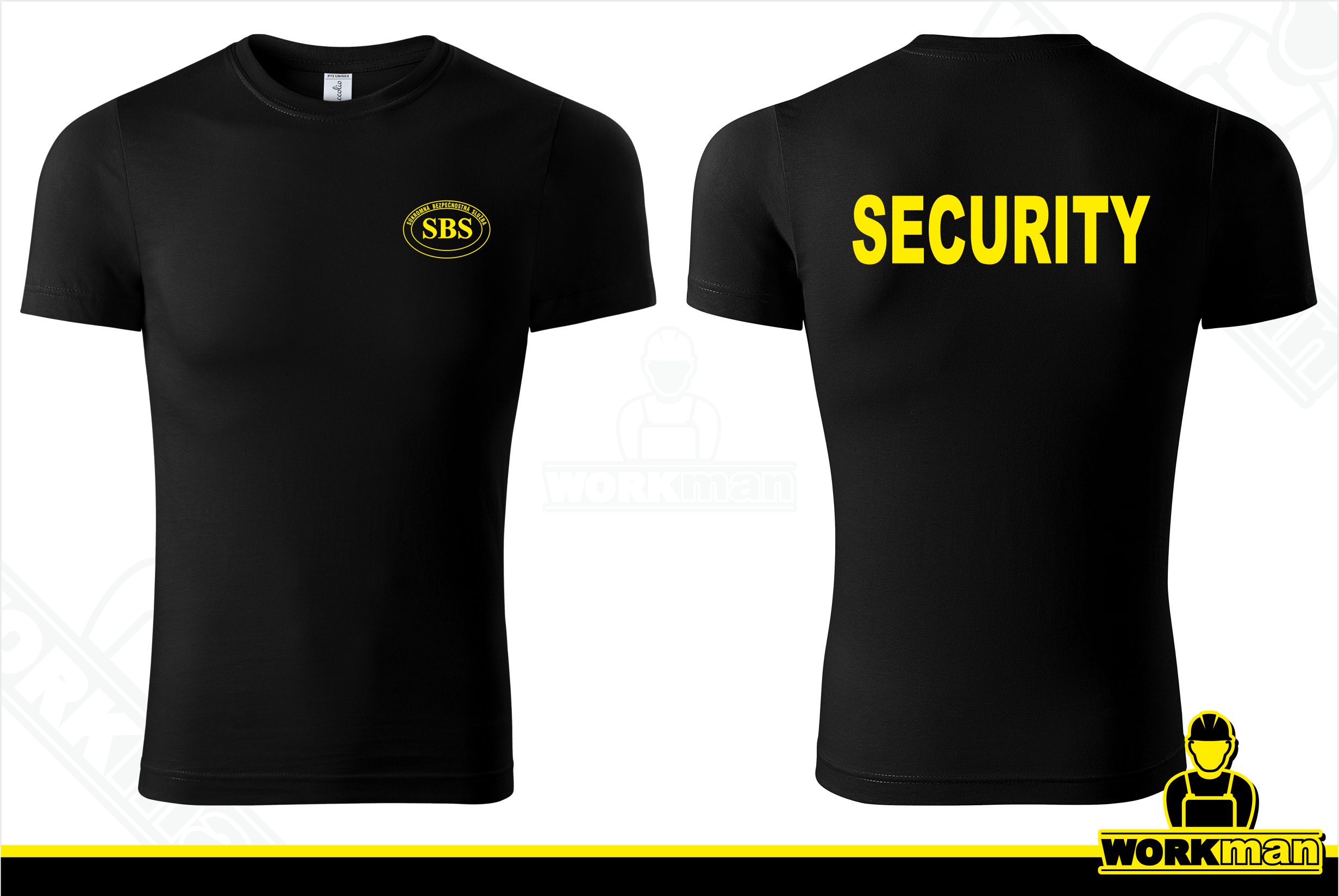 Tričko SBS-SECURITY 150g