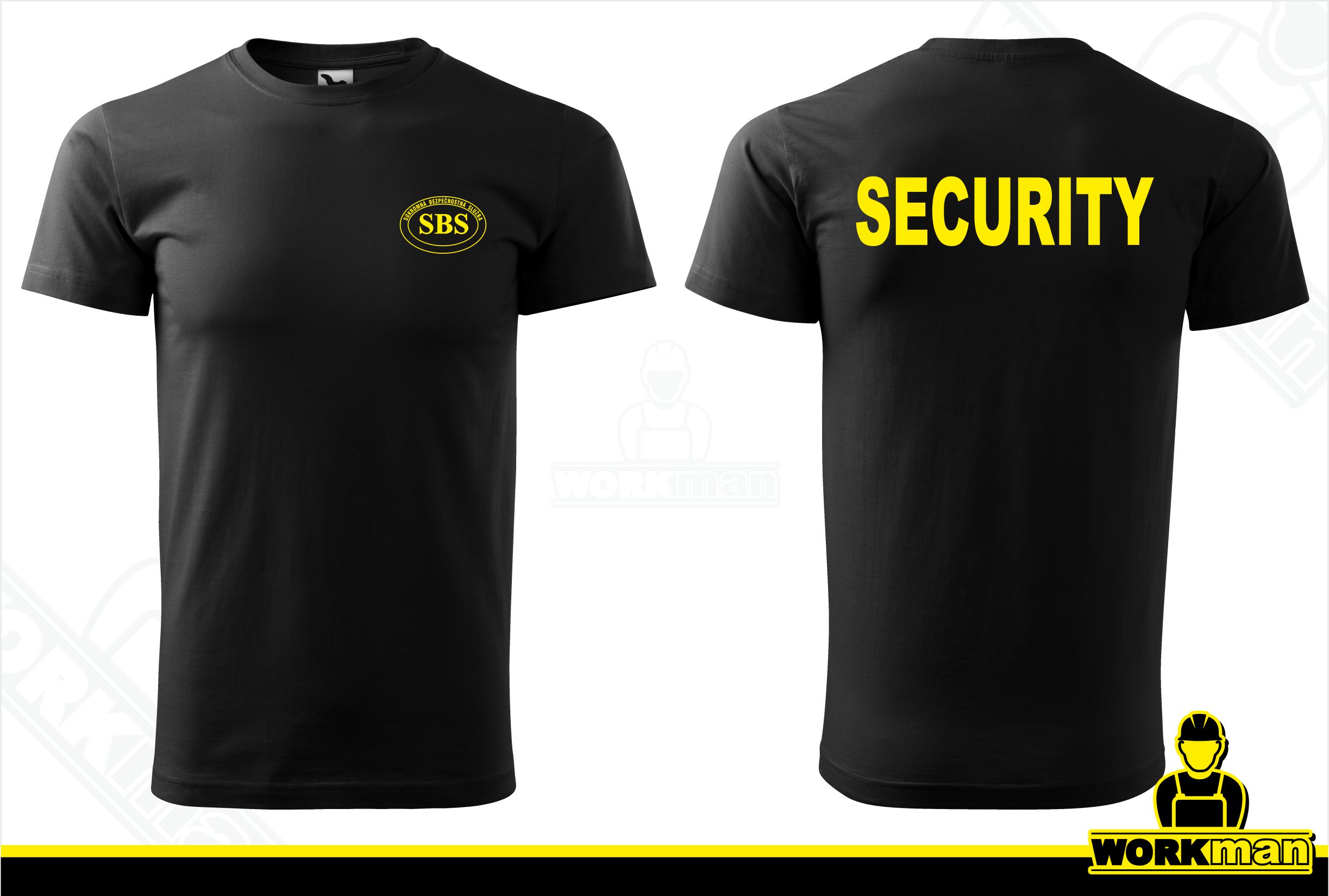 Tričko SBS-SECURITY 200g