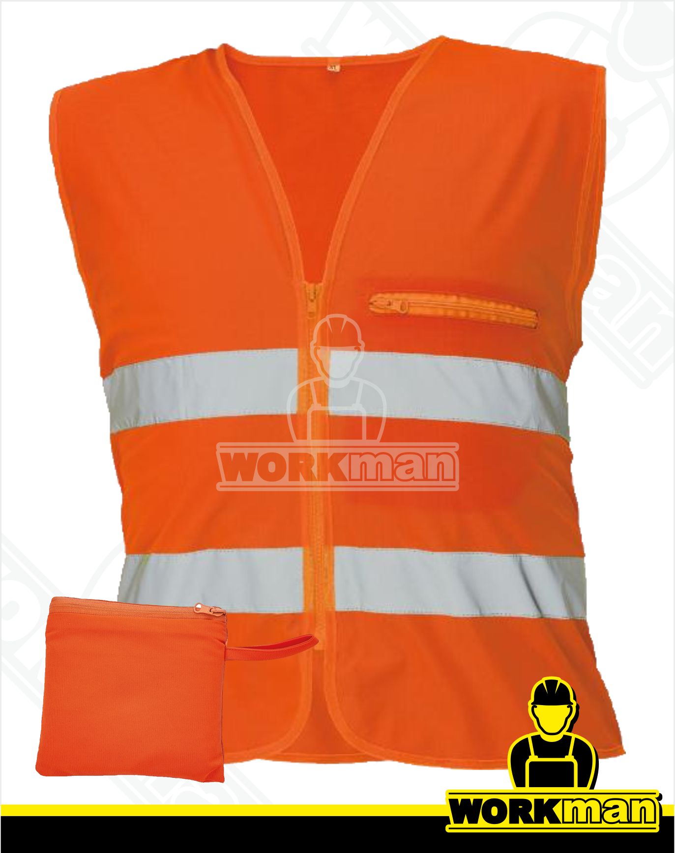 Reflexná vesta LYNX PACK Červa