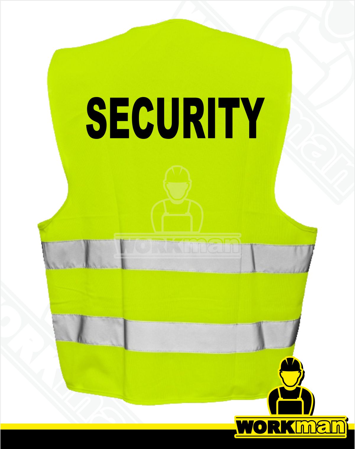 Reflexná vesta UNI SBS-SECURITY Červa