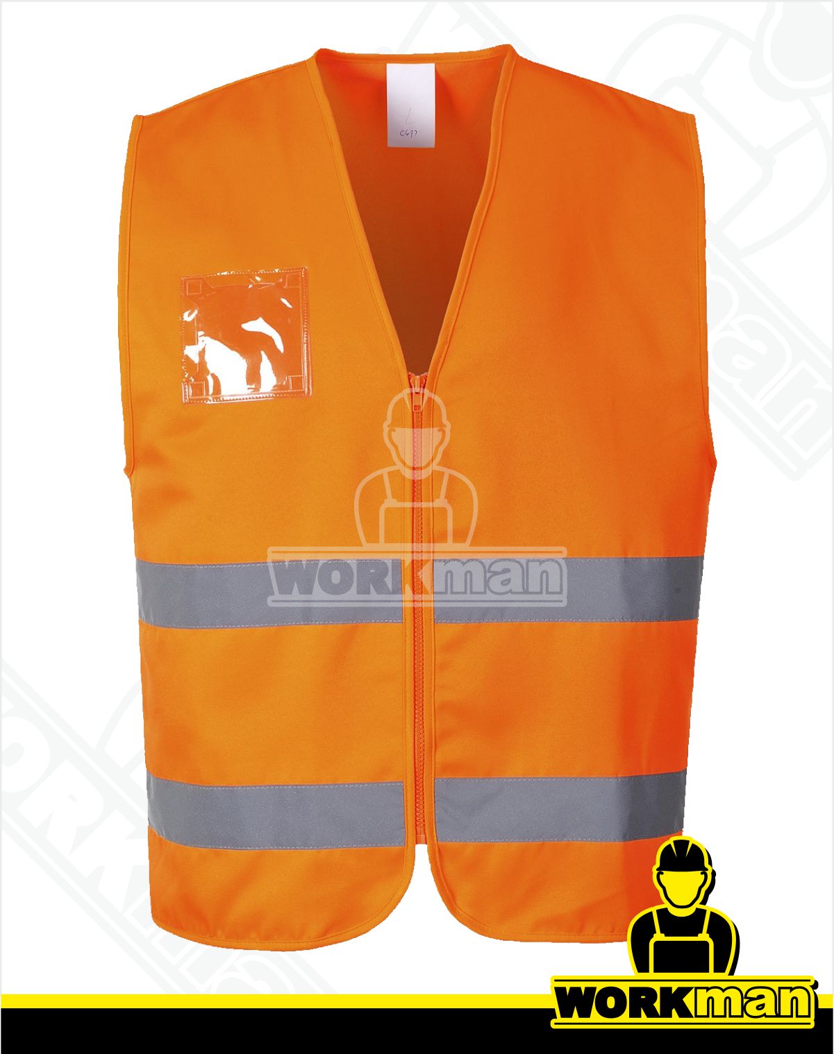 Reflexná polybavlnená vesta Hi-vis C497 Portwest