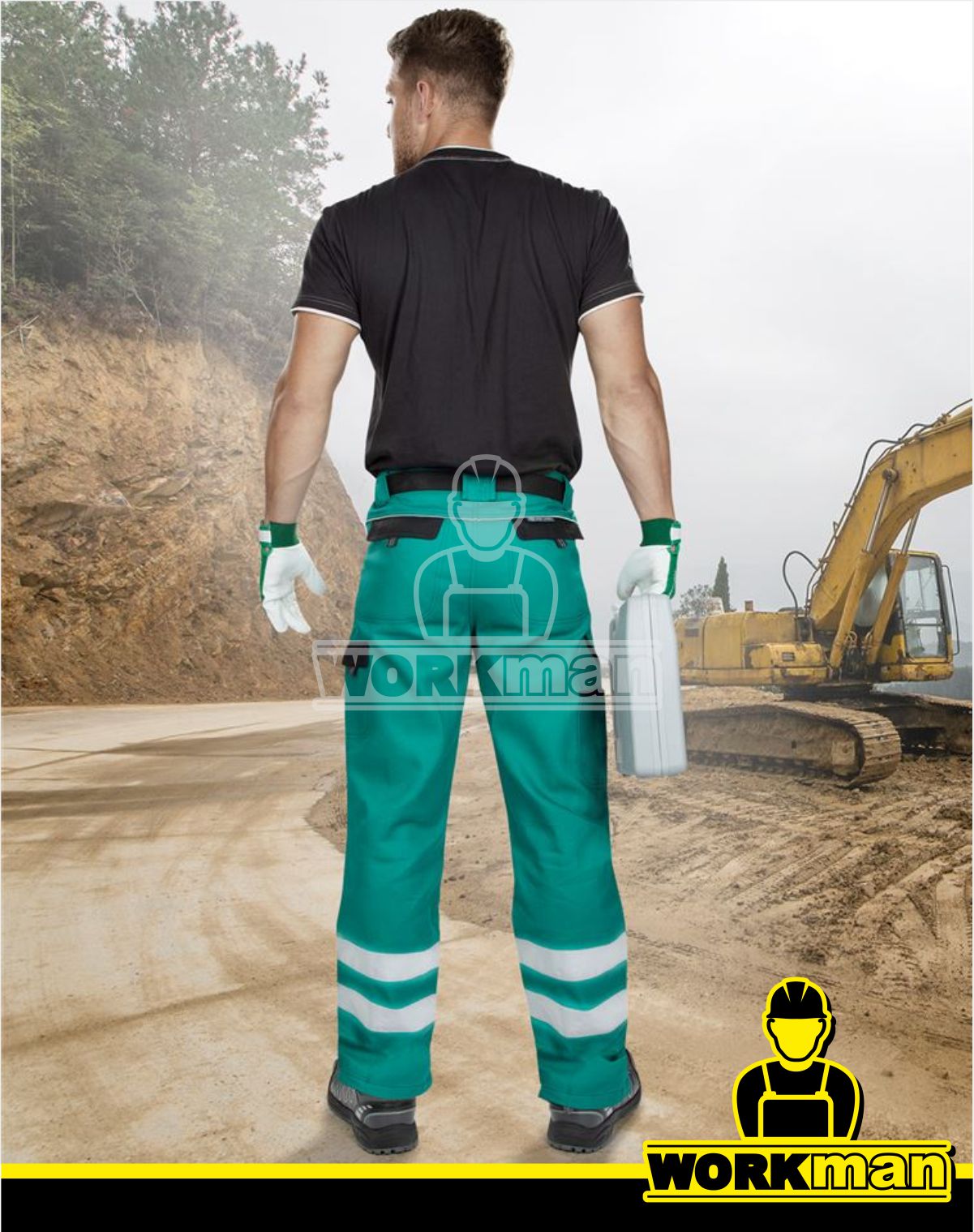 Reflexné montérkové nohavice COOL TREND do pása Ardon