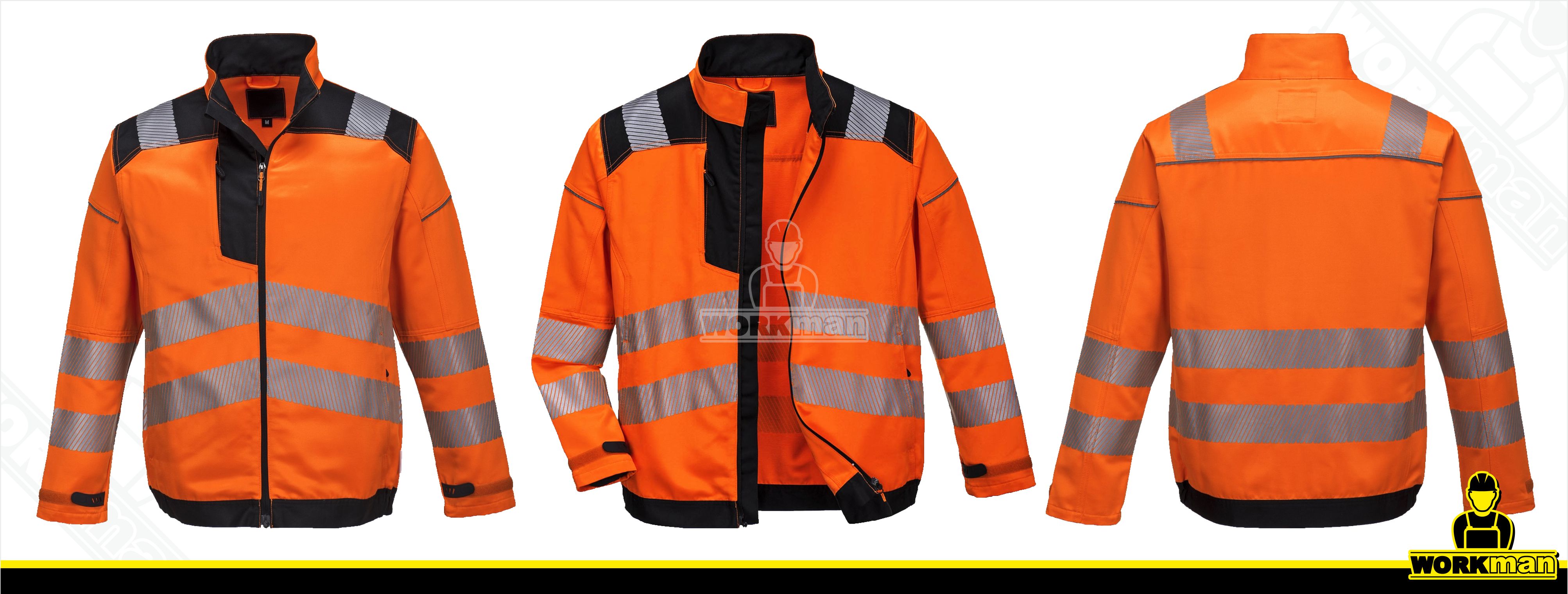 Reflexná montérková bunda VISION T500 Portwest