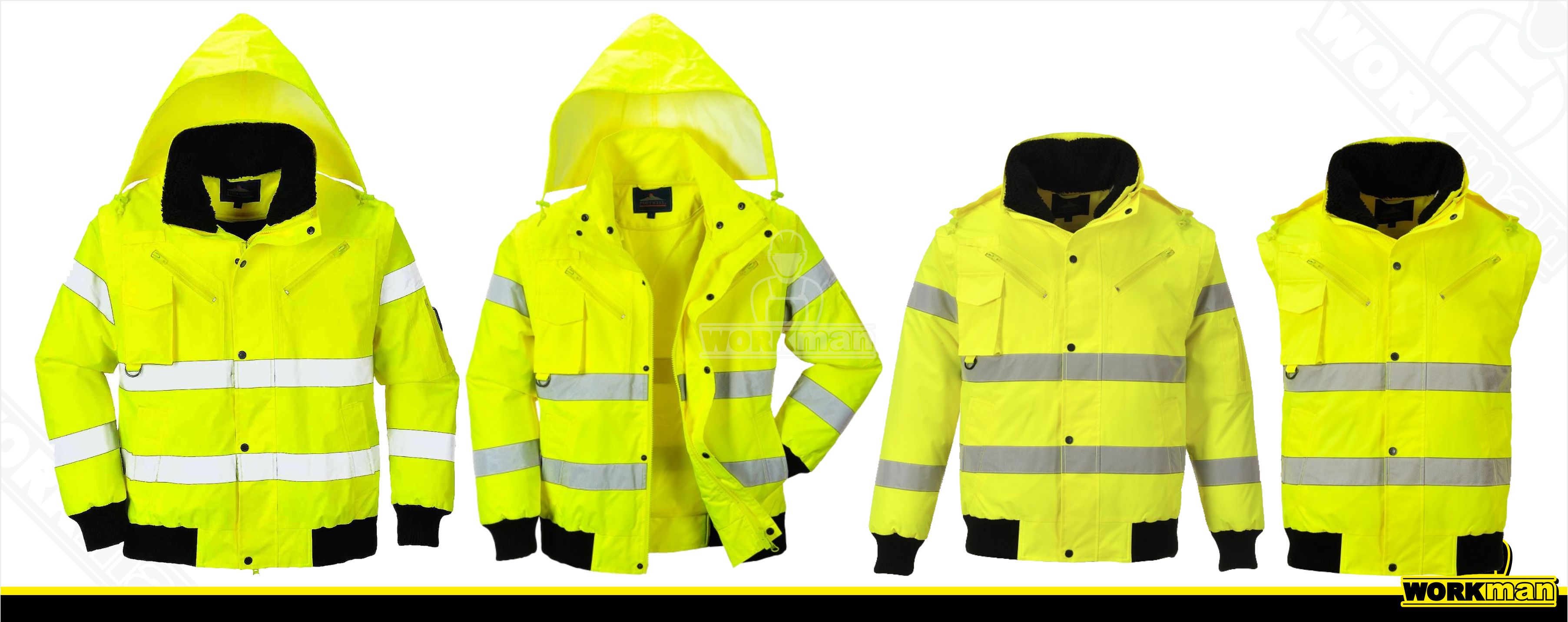 Reflexná bunda CLASSIC BOMBER 3v1 C467 Portwest