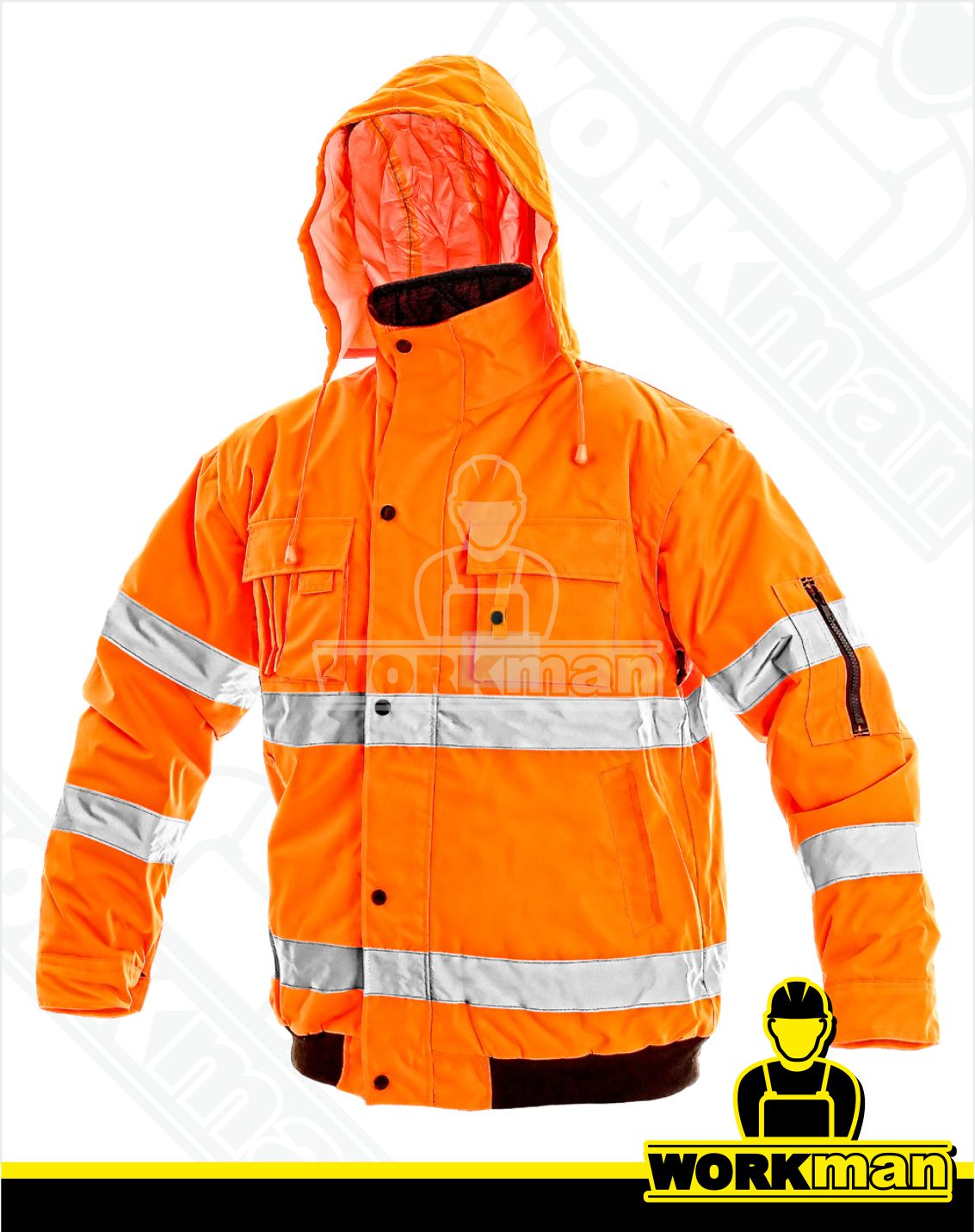 Zateplená reflexná bunda LEEDS 2v1 Cxs