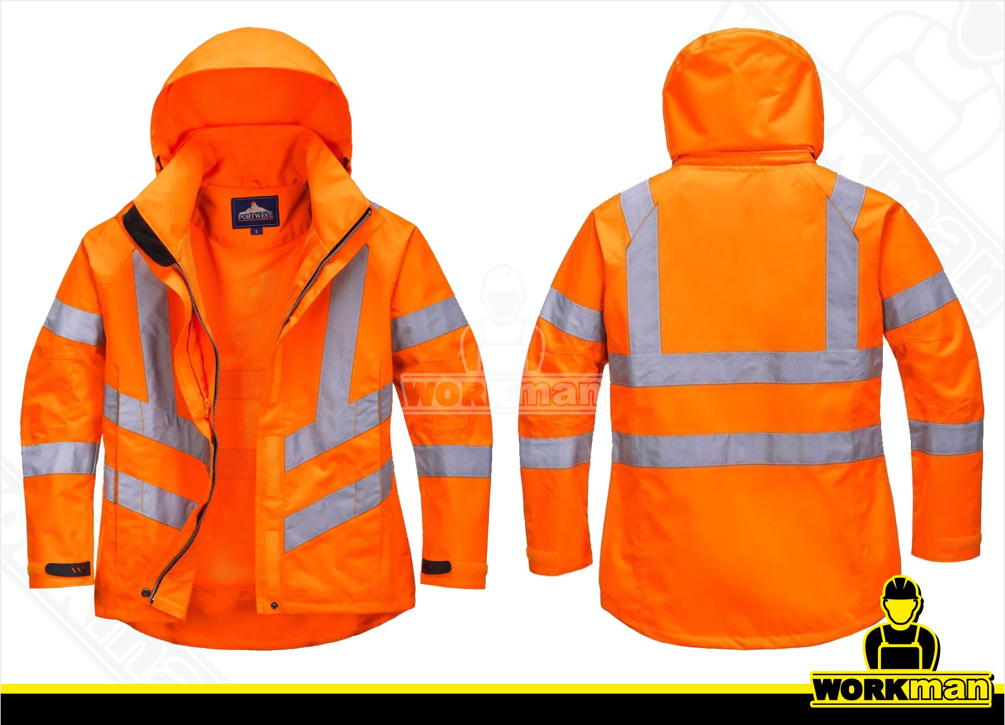 Dámska reflexná bunda LW70 Portwest
