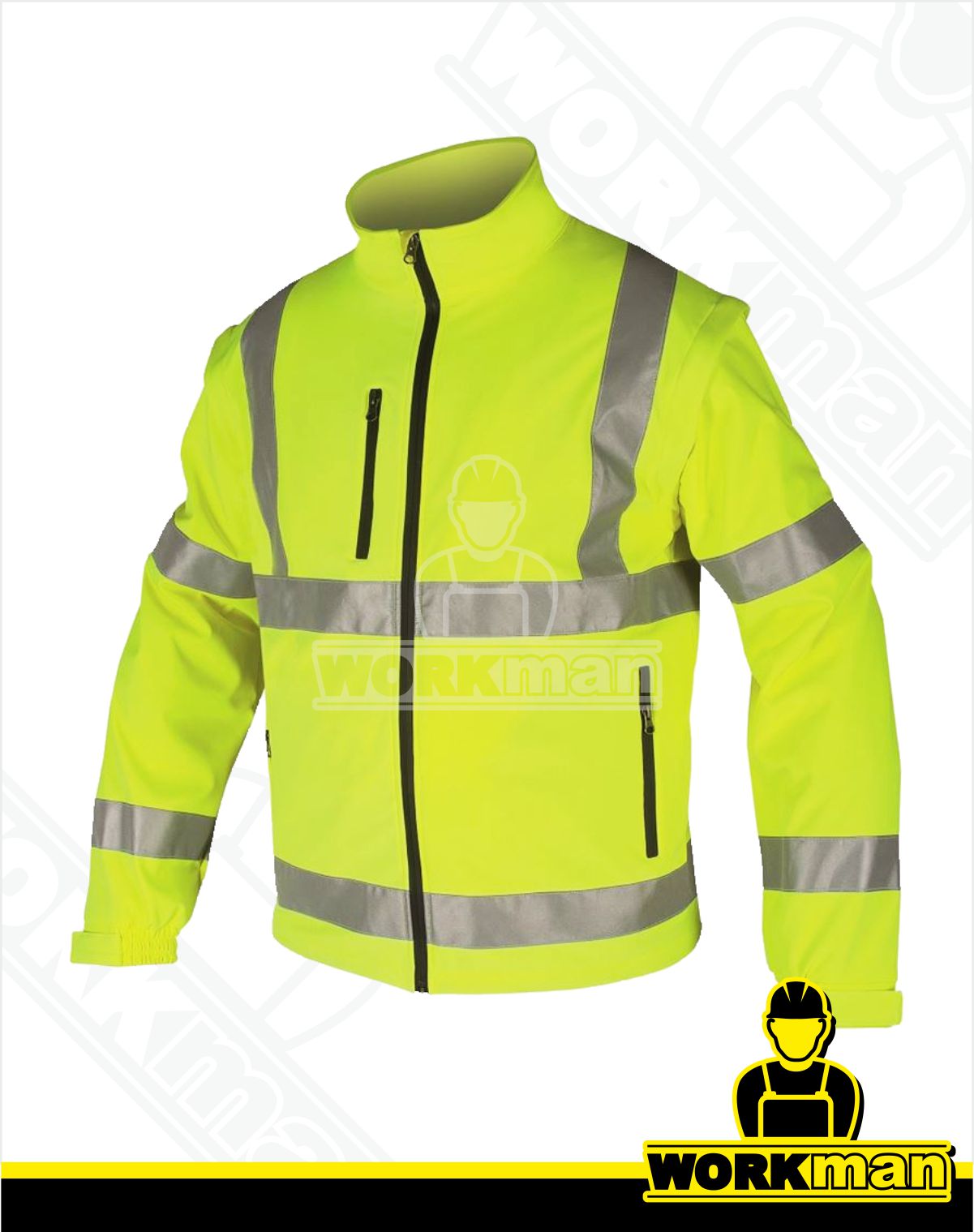 Reflexná softshellová bunda REF 502 2v1 Ardon