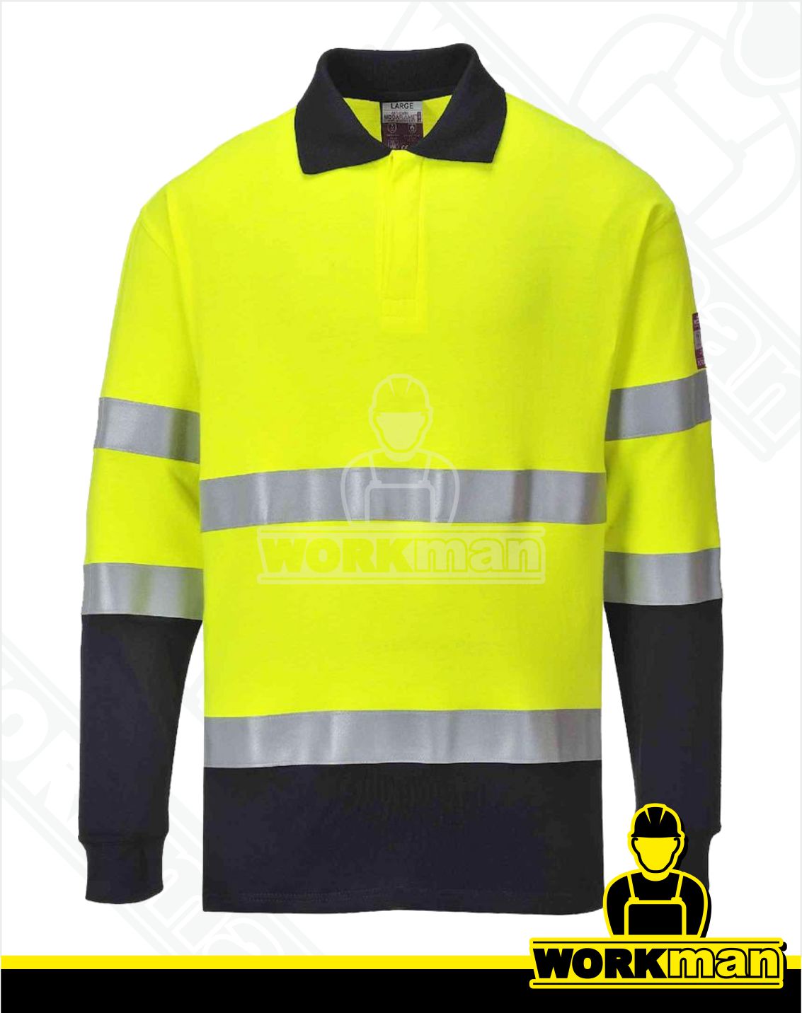 Antistatická, nehorľavá reflexná polokošeľa FR74 Portwest