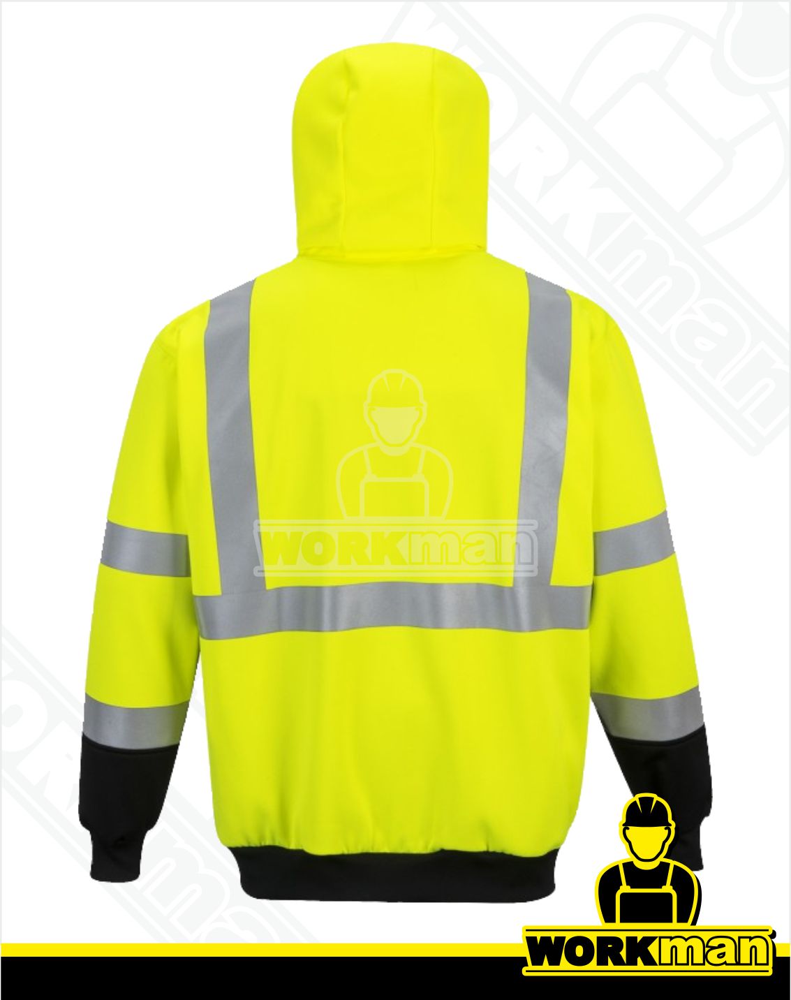 Reflexná mikina TWO TONE ZIPPED HOODIE B315 Portwest
