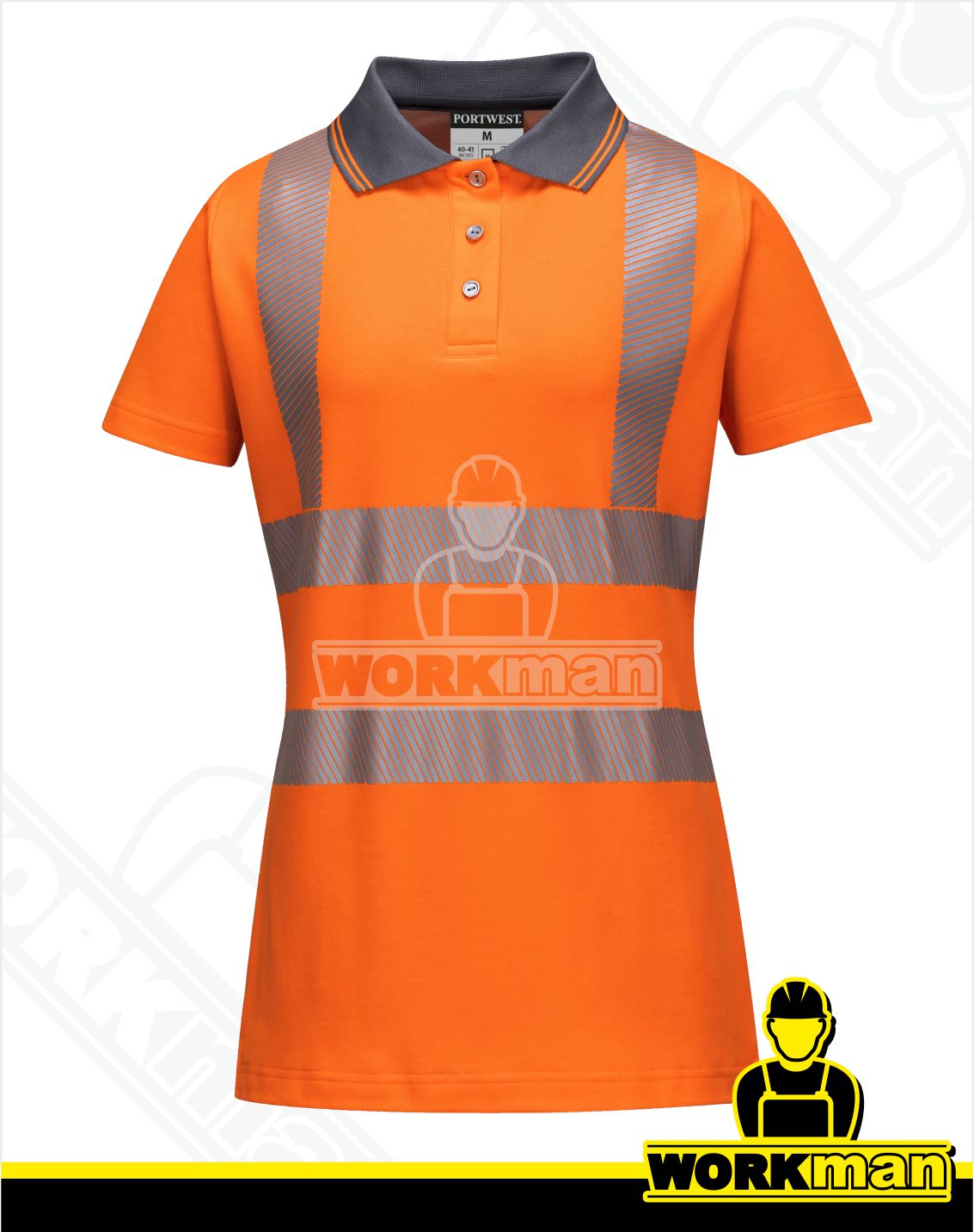 Dámska reflexná polokošeľa LW72 Portwest