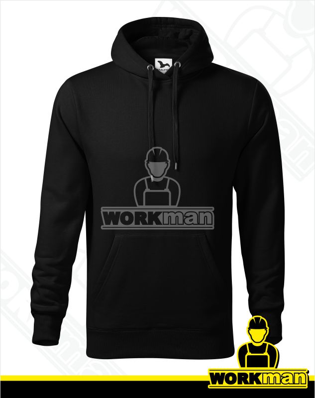 Pánska mikina s kapucňou CAPE Malfini čierna