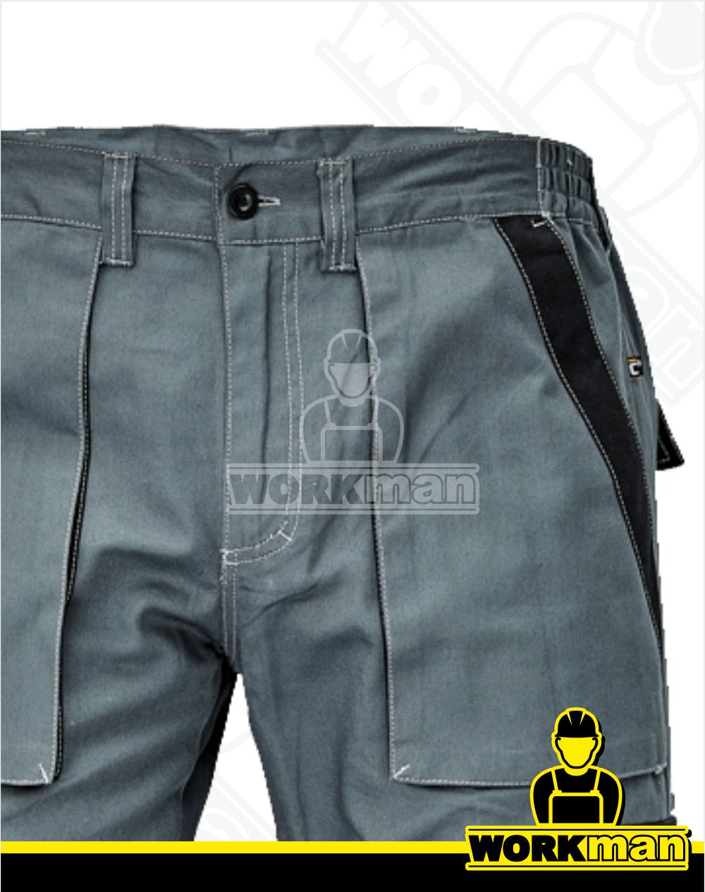 Montérkové nohavice MAX SUMMER do pása Červa