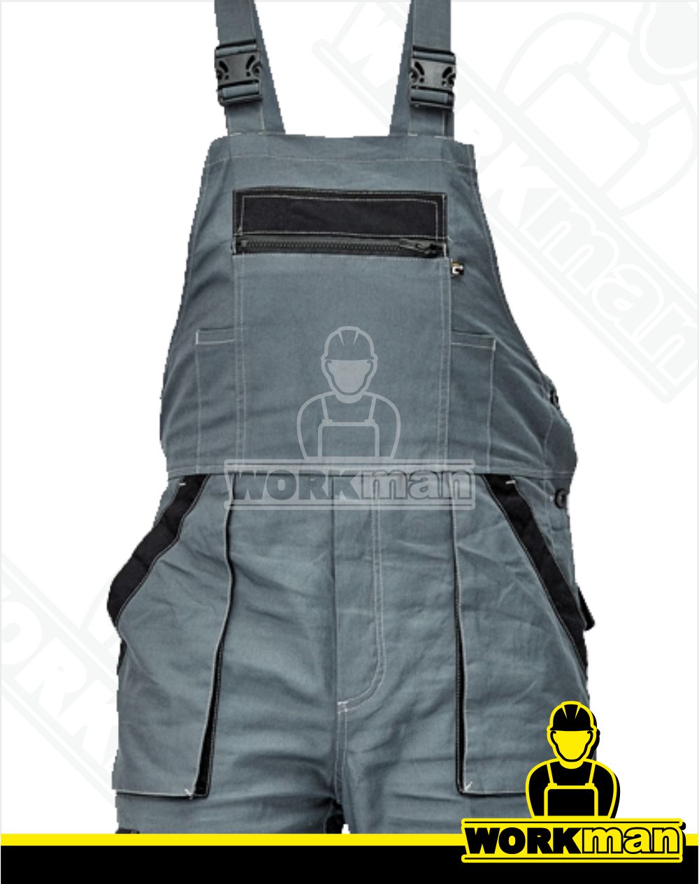 Montérkové nohavice MAX SUMMER s náprsenkou Červa