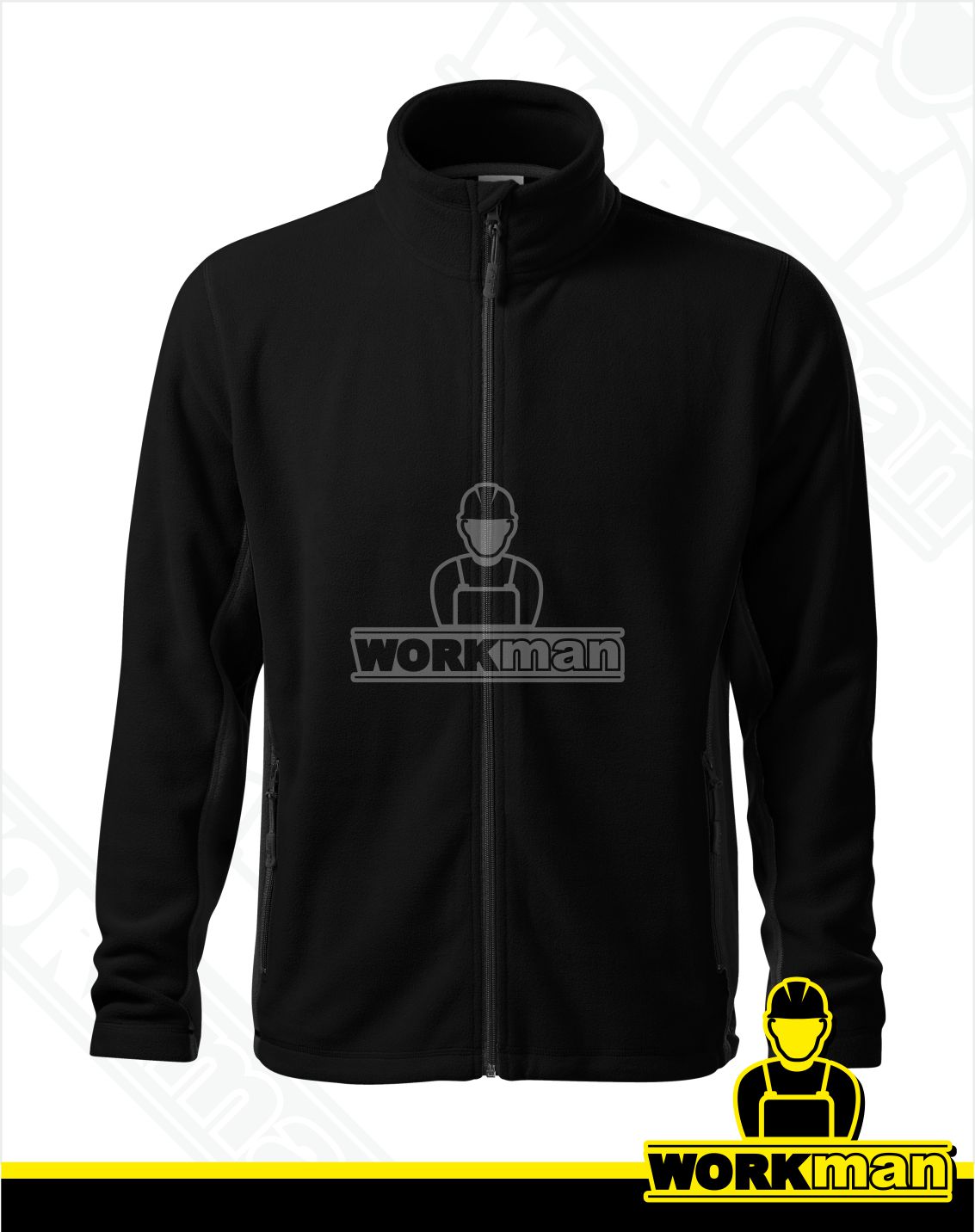 Pánska fleece bunda FROSTY Malfini čierna