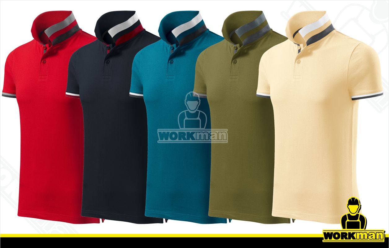 Pánska polokošeľa COLLAR UP Malfini Premium