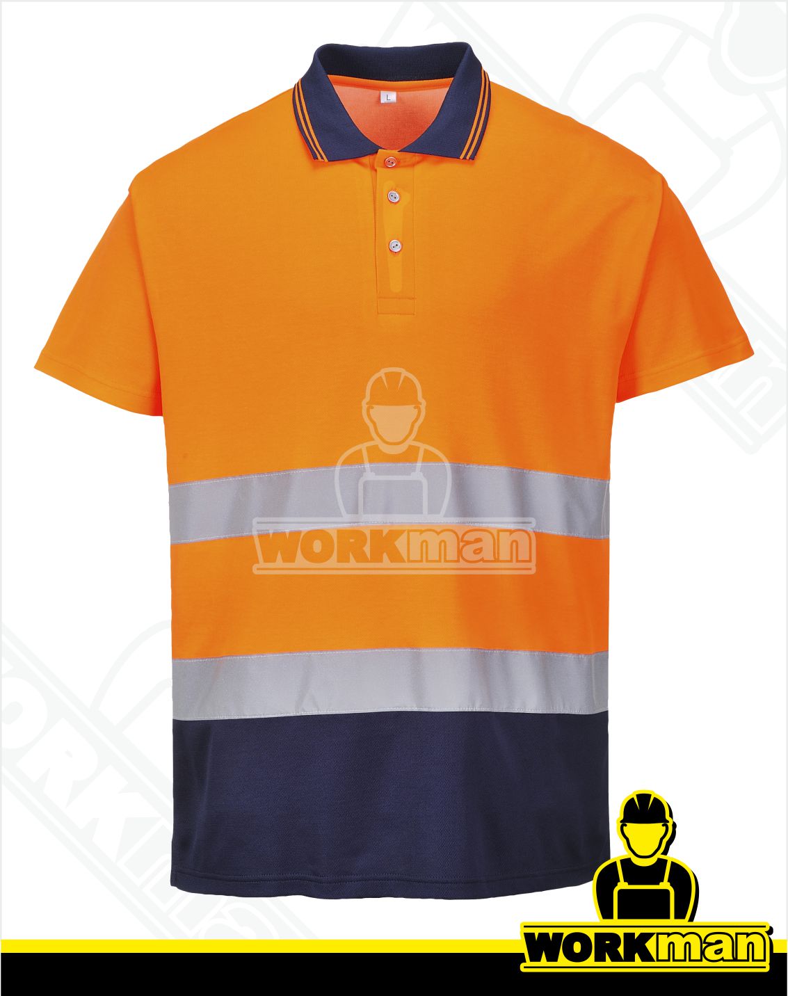 Reflexná polokošeľa COTTON COMFORT s174 Portwest