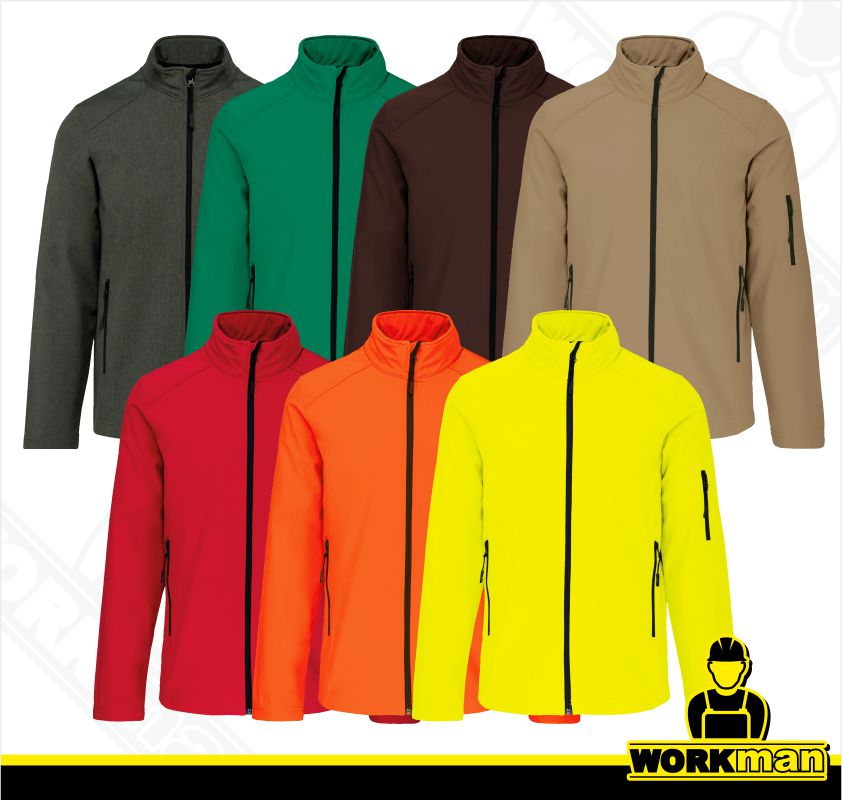 Pánska softshellová bunda K401 Kariban