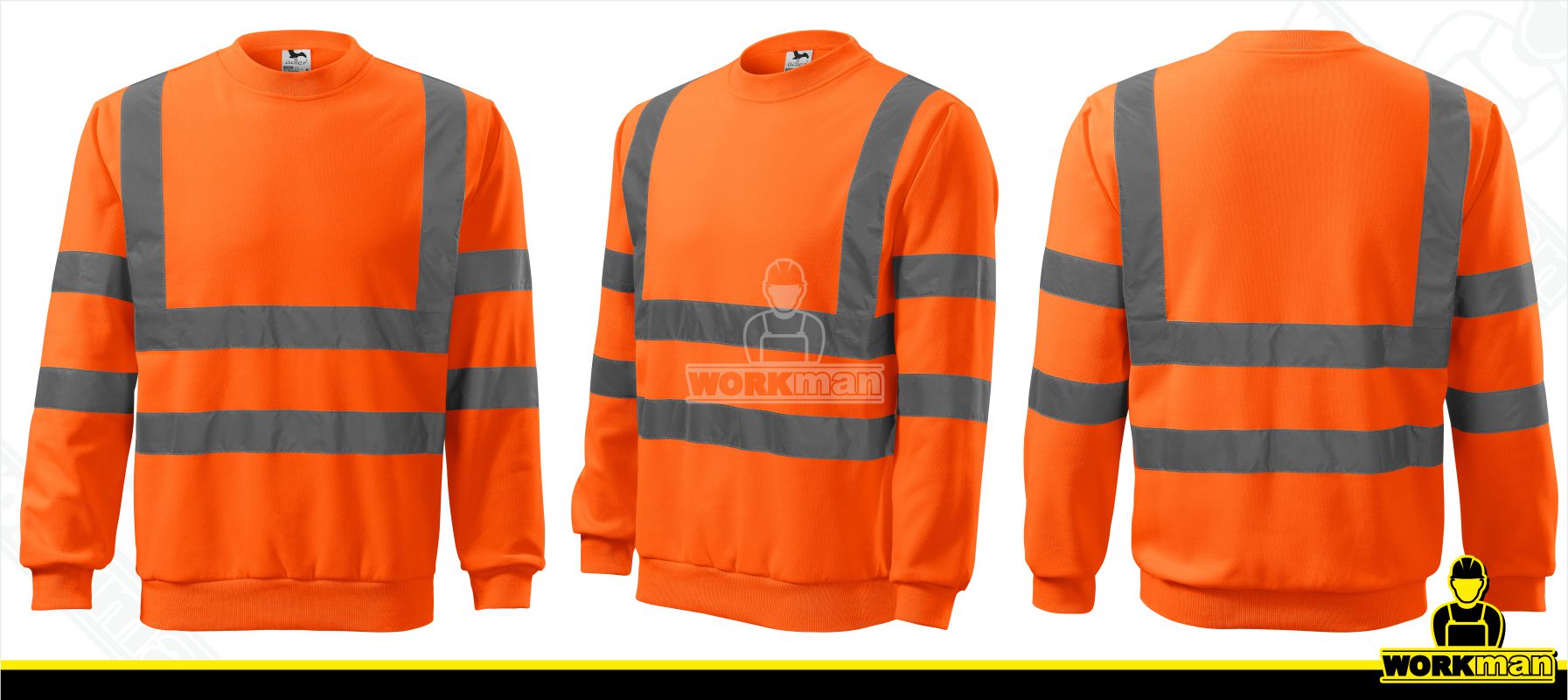 Reflexná mikina HV ESSENTIAL 4V6 Rimeck