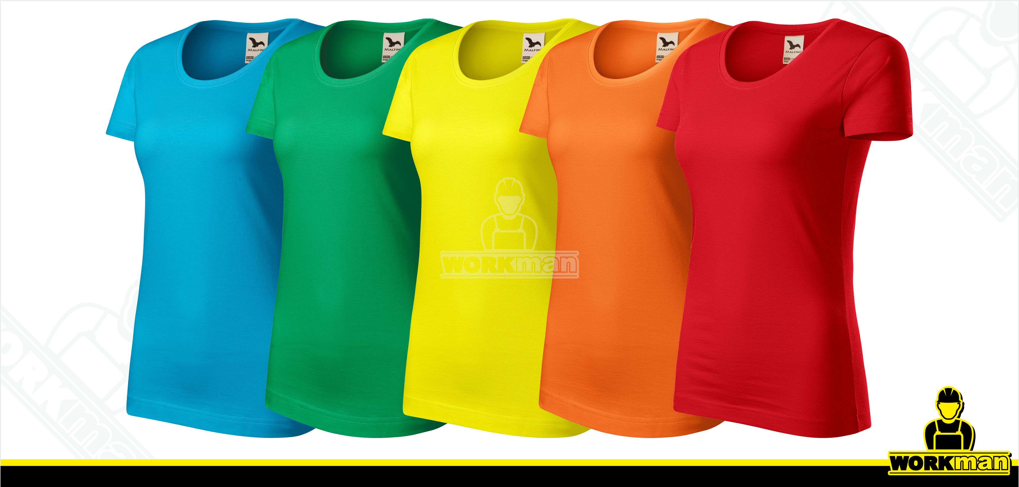 Dámske tričko s organickej bavlny ORIGIN Malfini